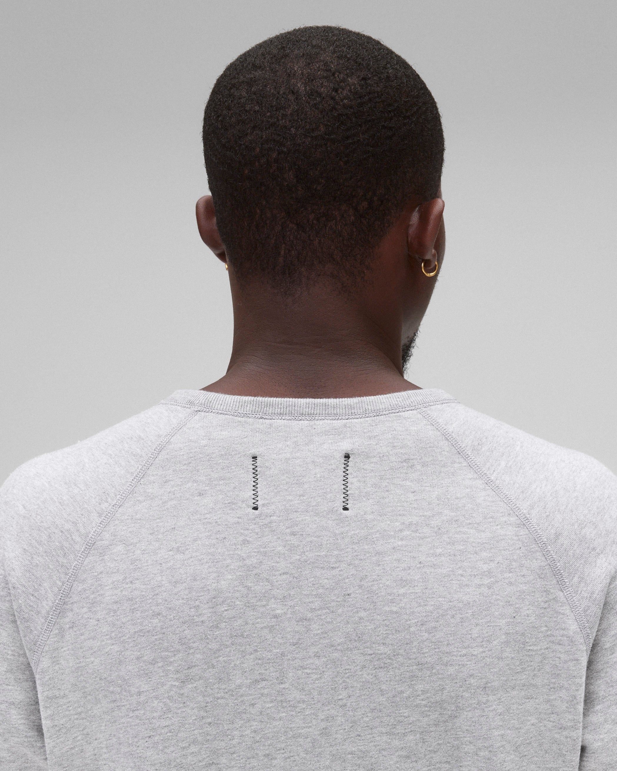 Lightweight Terry Slim Crewneck - Vault