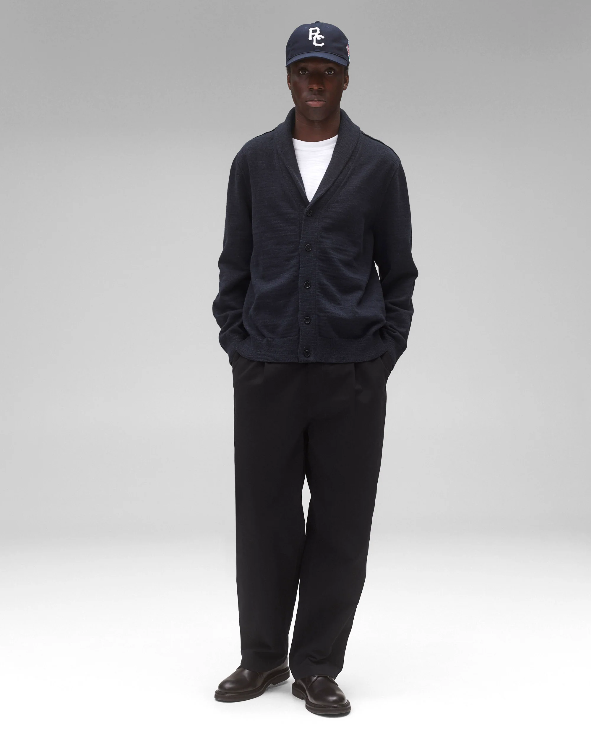 Cotton Slub Laurel Shawl Cardigan