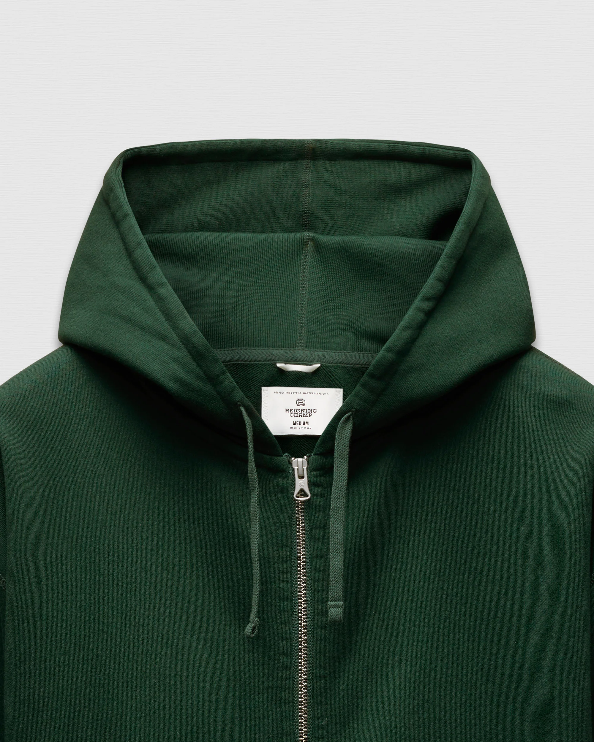 Midweight Terry Relaxed Zip Hoodie