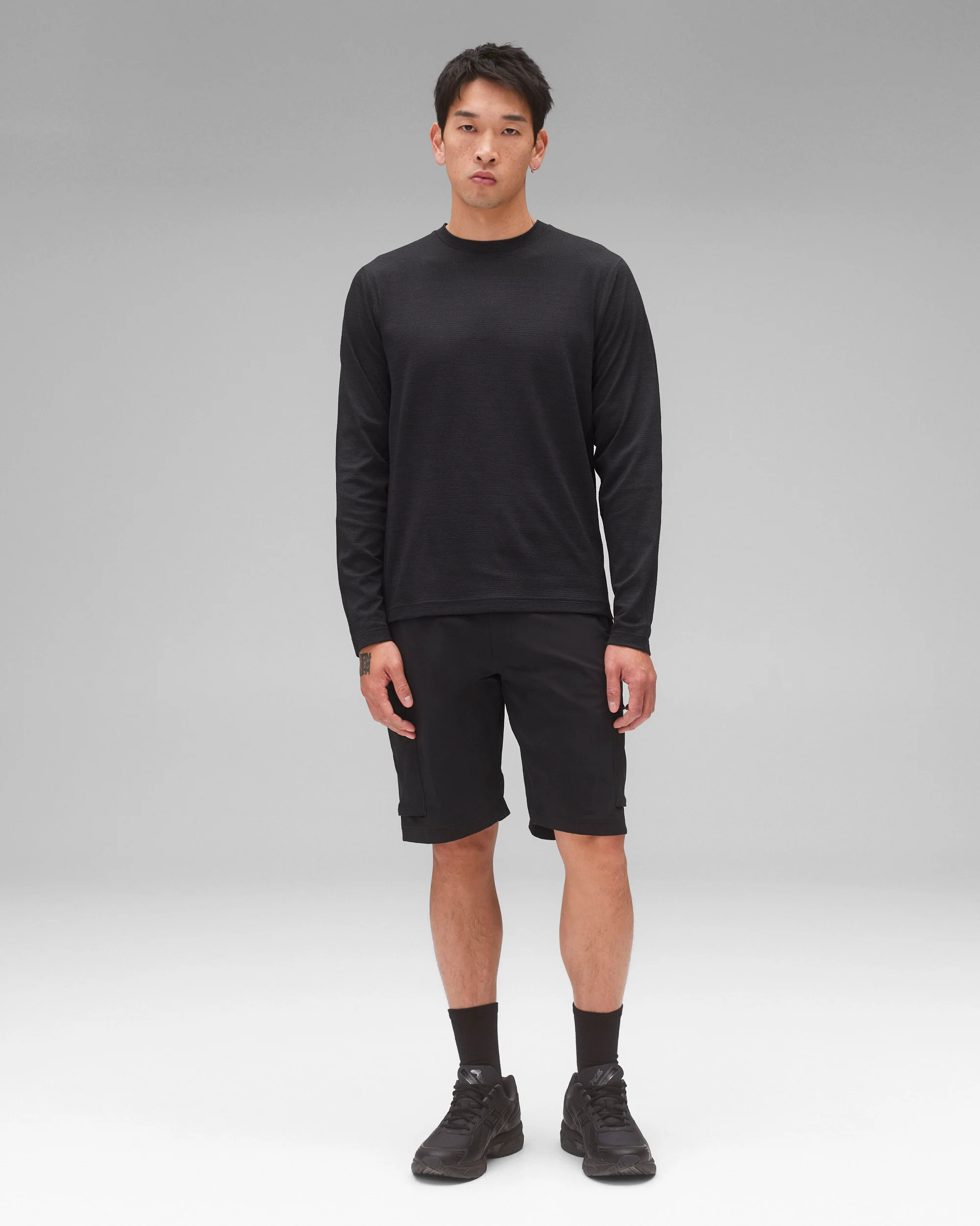Solotex Mesh Tiebreak Standard Long Sleeve