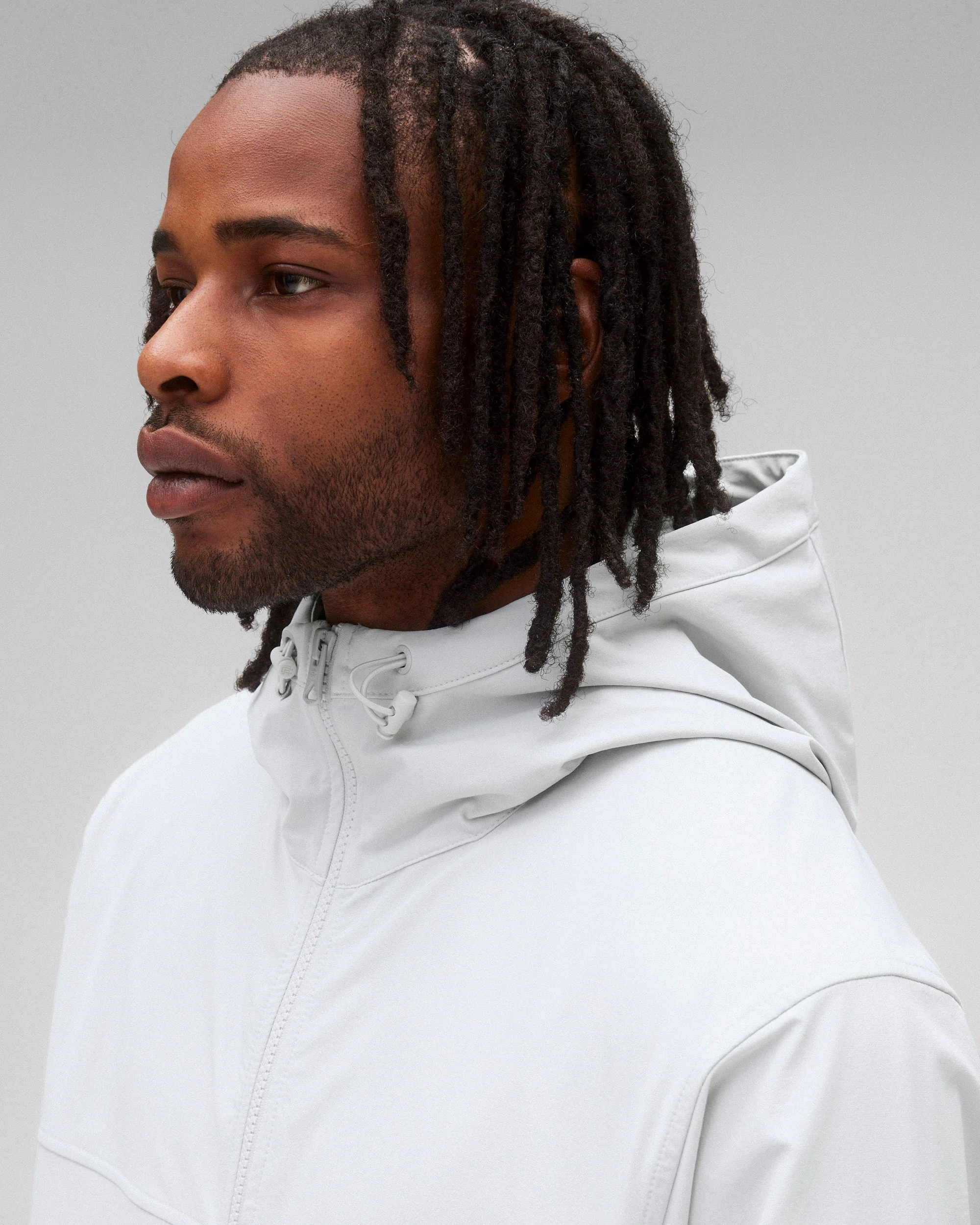 Nylon Oxford Ally Hooded Jacket