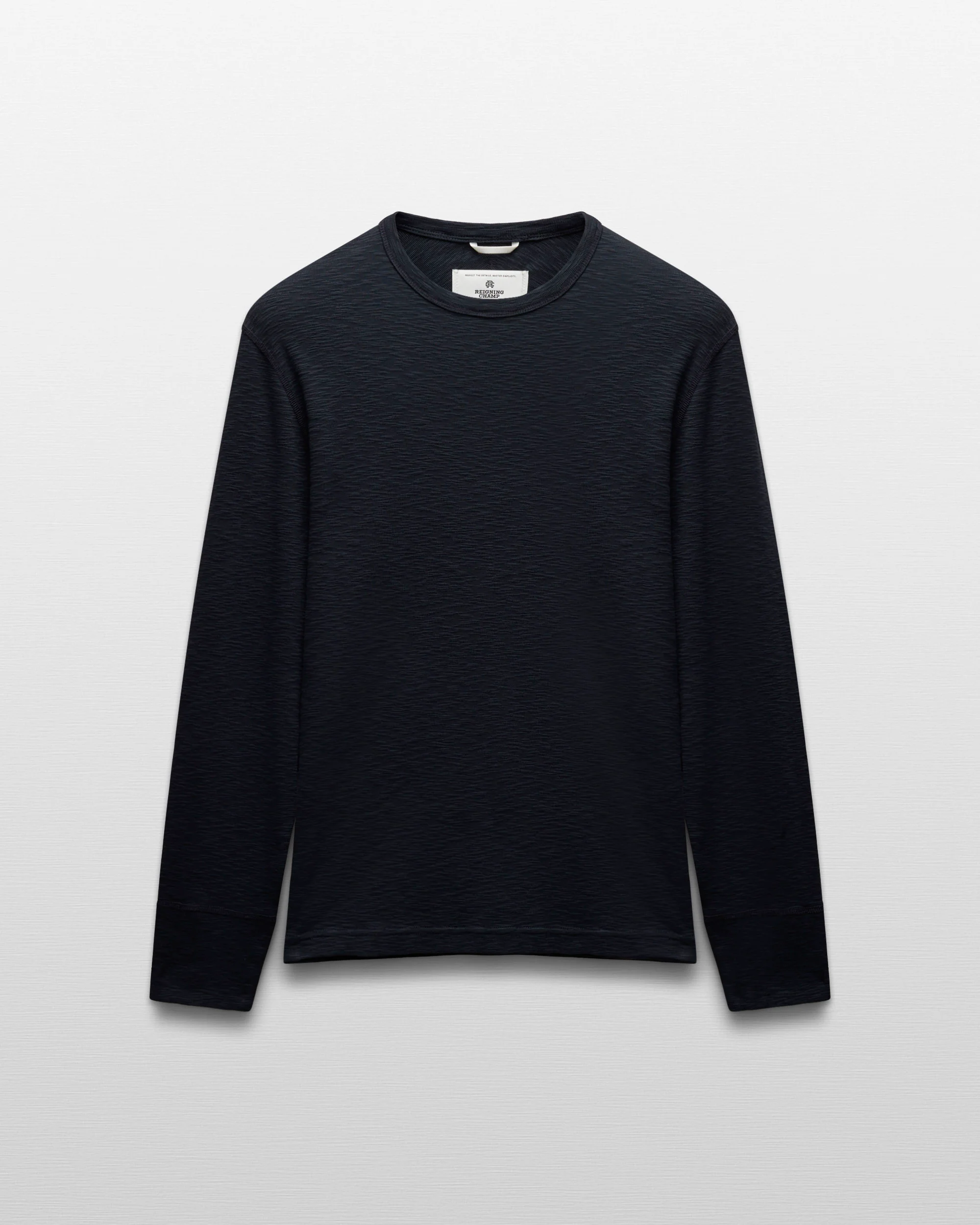 1x1 Slub Slim Long Sleeve