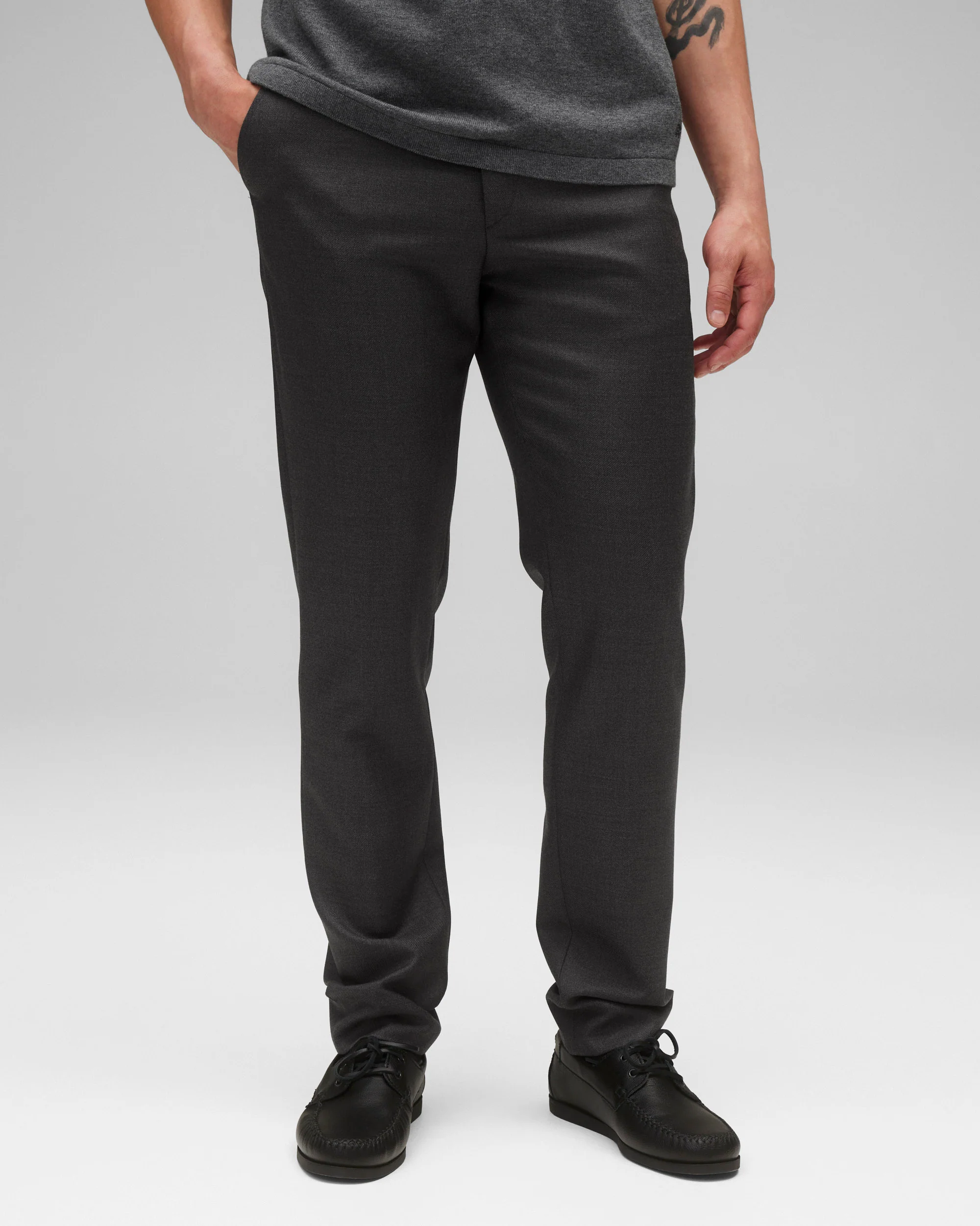 Wool Twill Freshman Slim Trouser