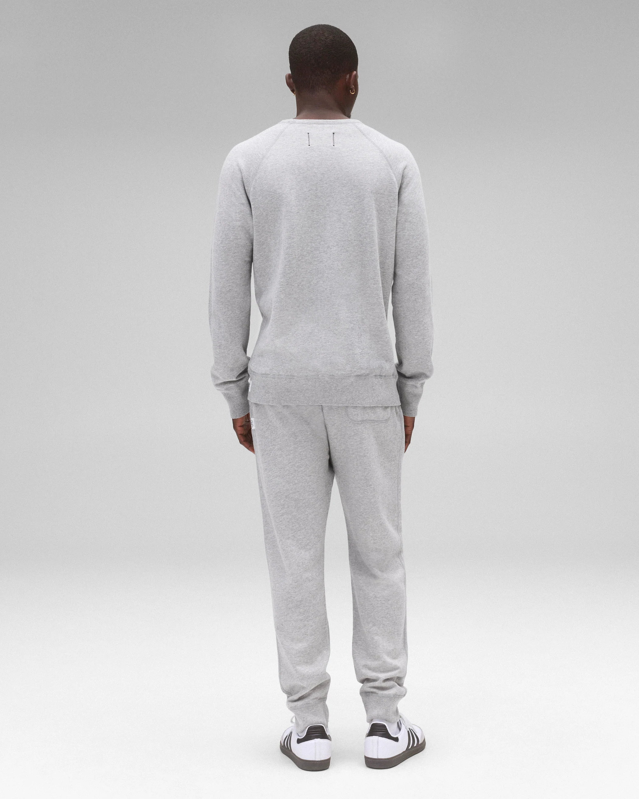 Lightweight Terry Slim Crewneck - Vault