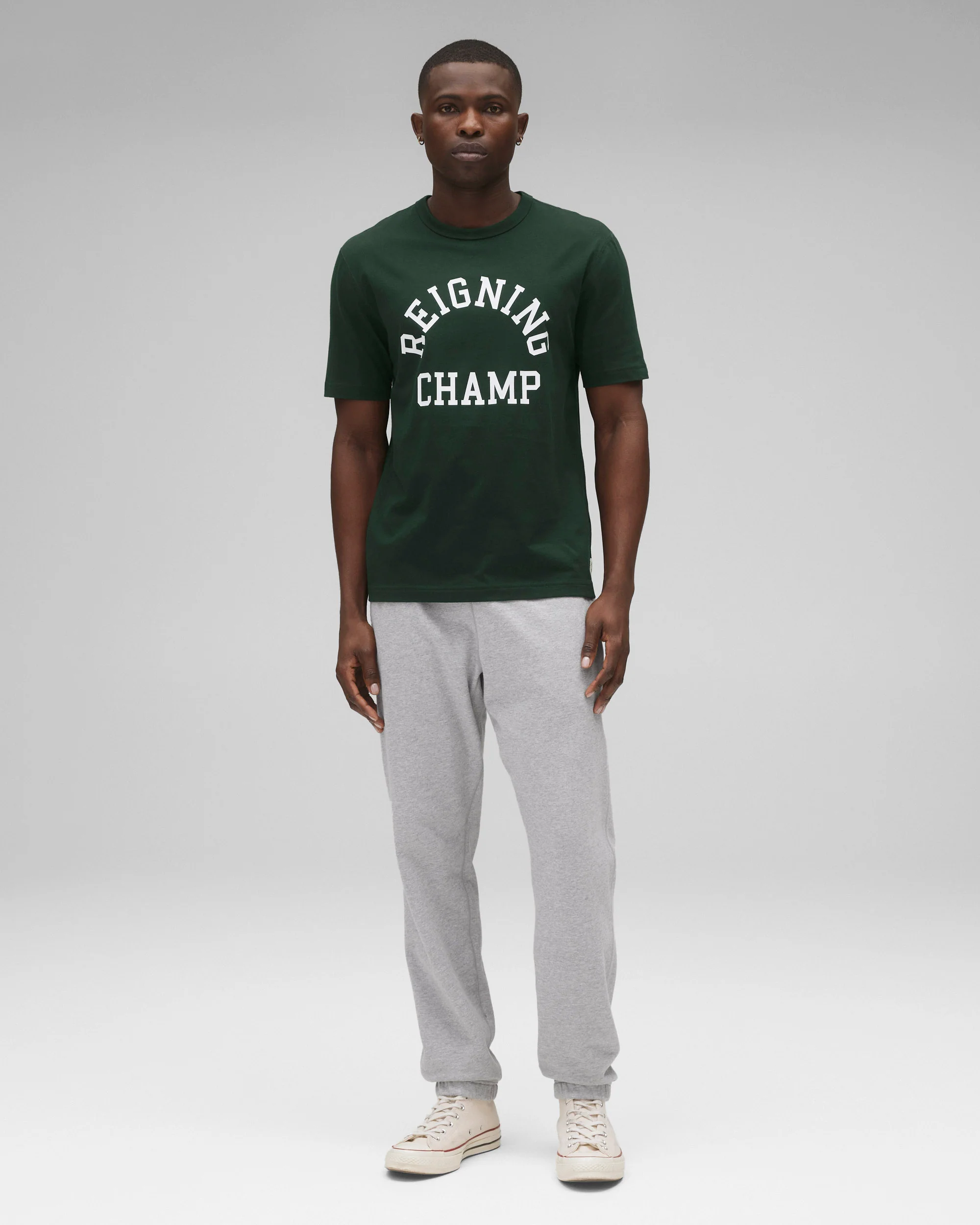 Lightweight Jersey Arch Logo Standard T-Shirt