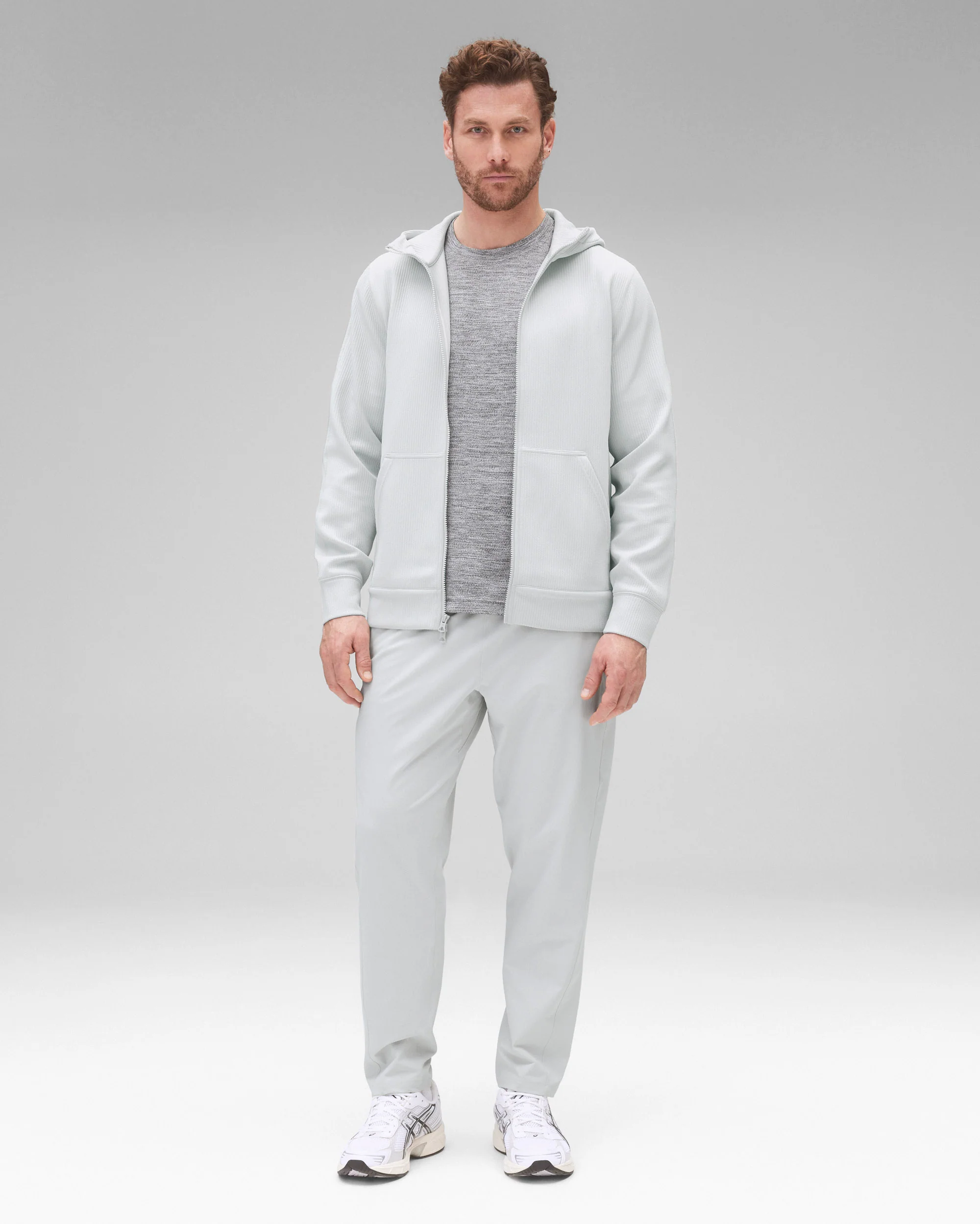 Double Knit Rally Slim Zip Hoodie