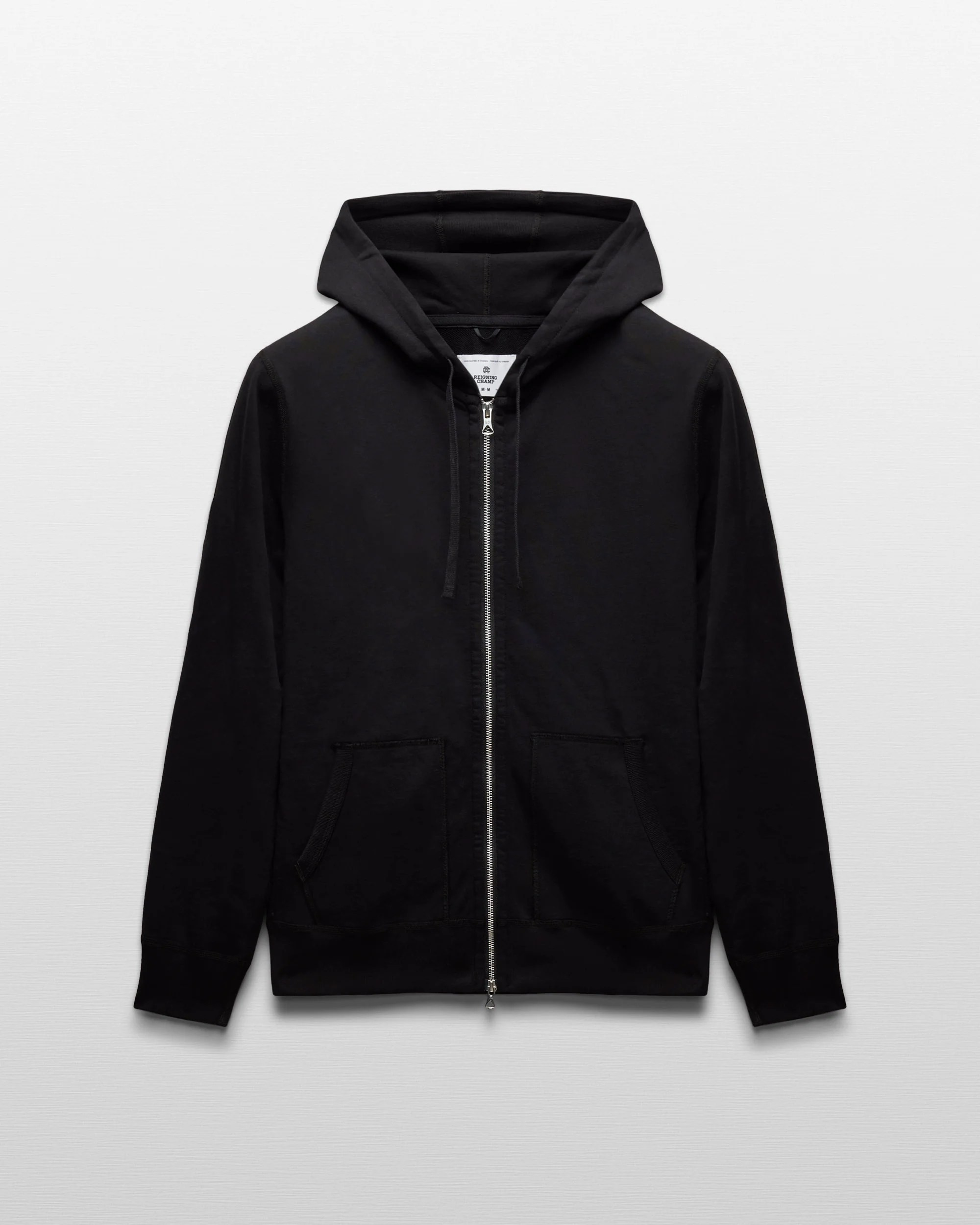 Lightweight Terry Slim Zip Hoodie - Vault