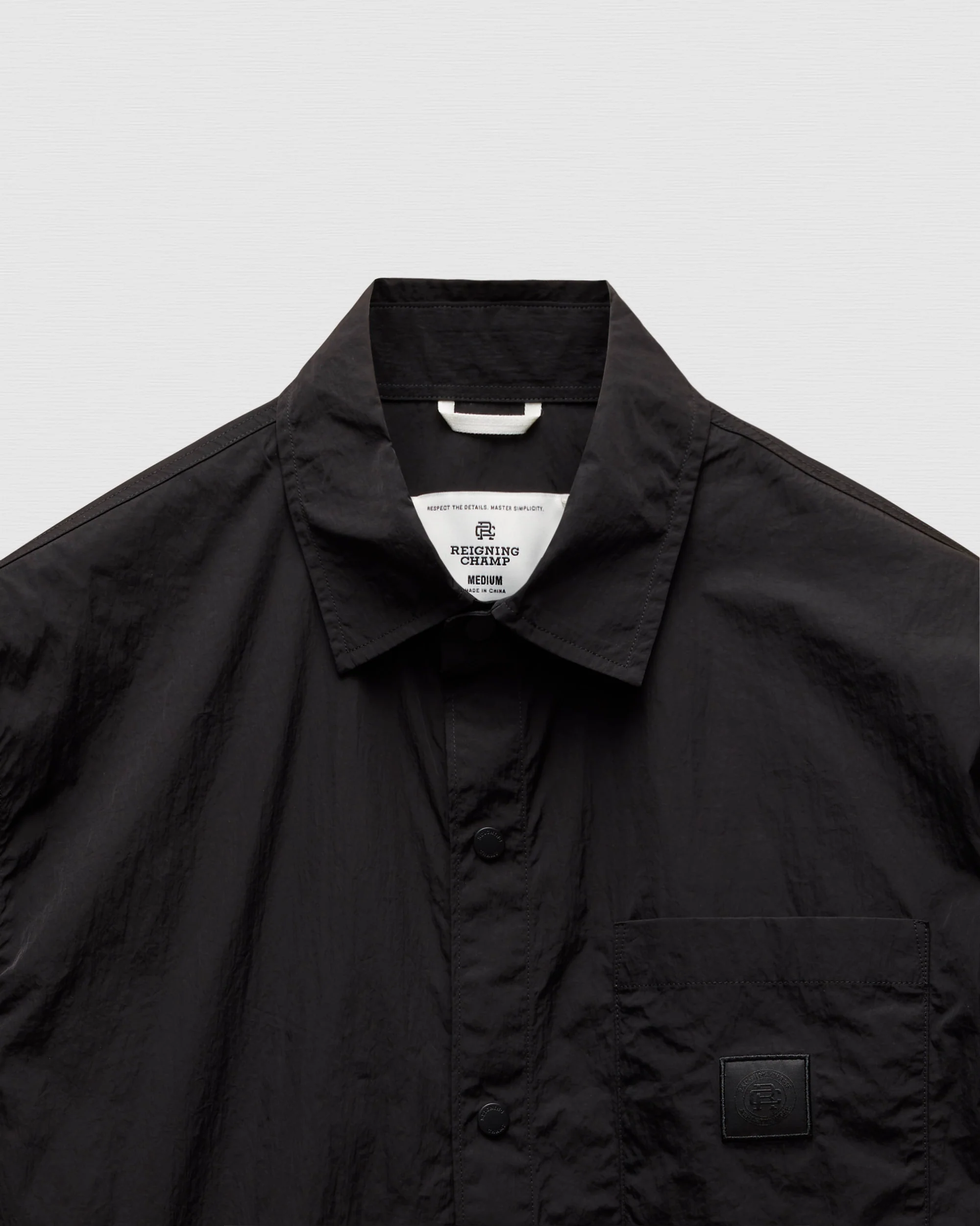 Crinkle Nylon Uniform Standard Overshirt