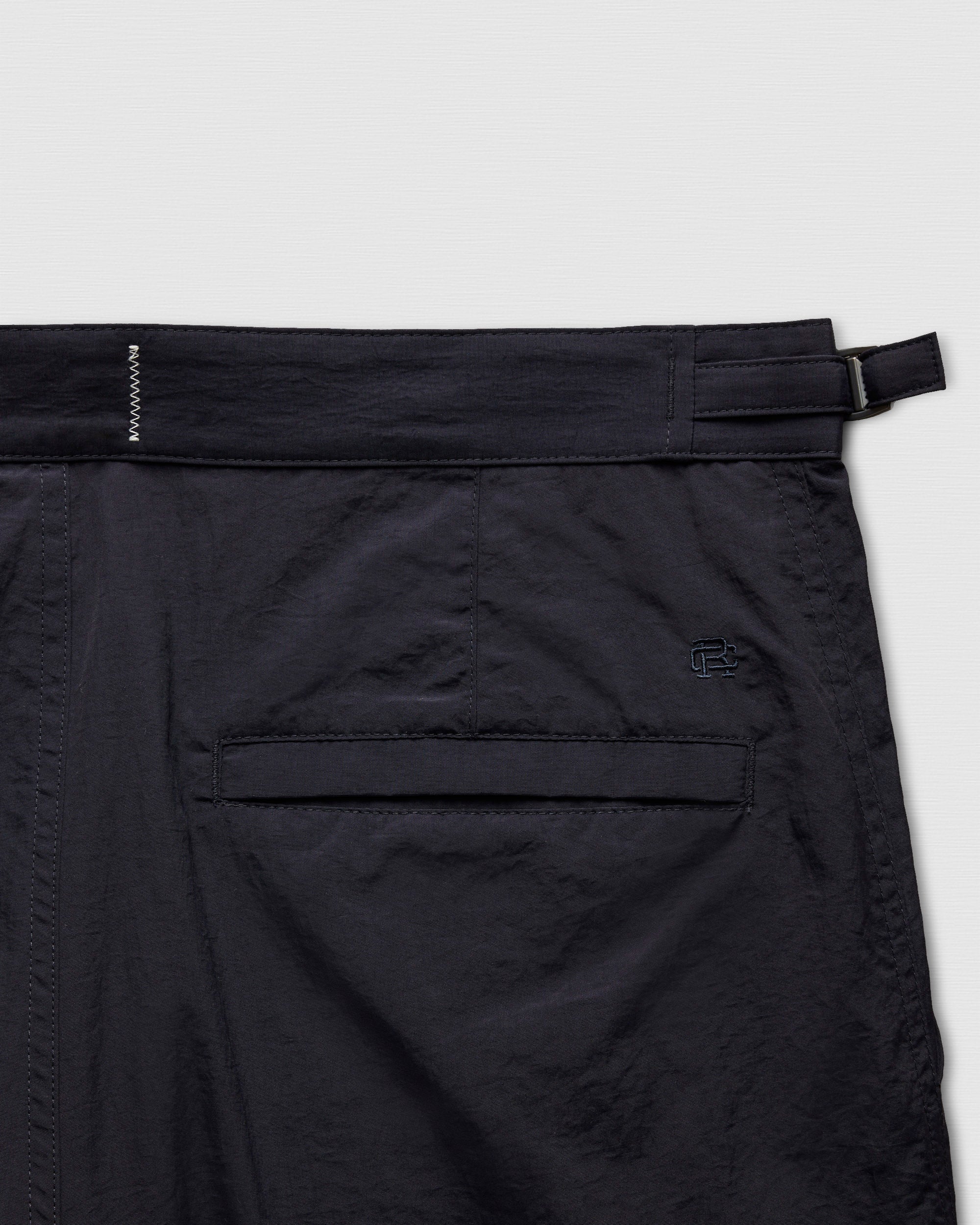 Textured Nylon Deck Slim Swim Short 4.5