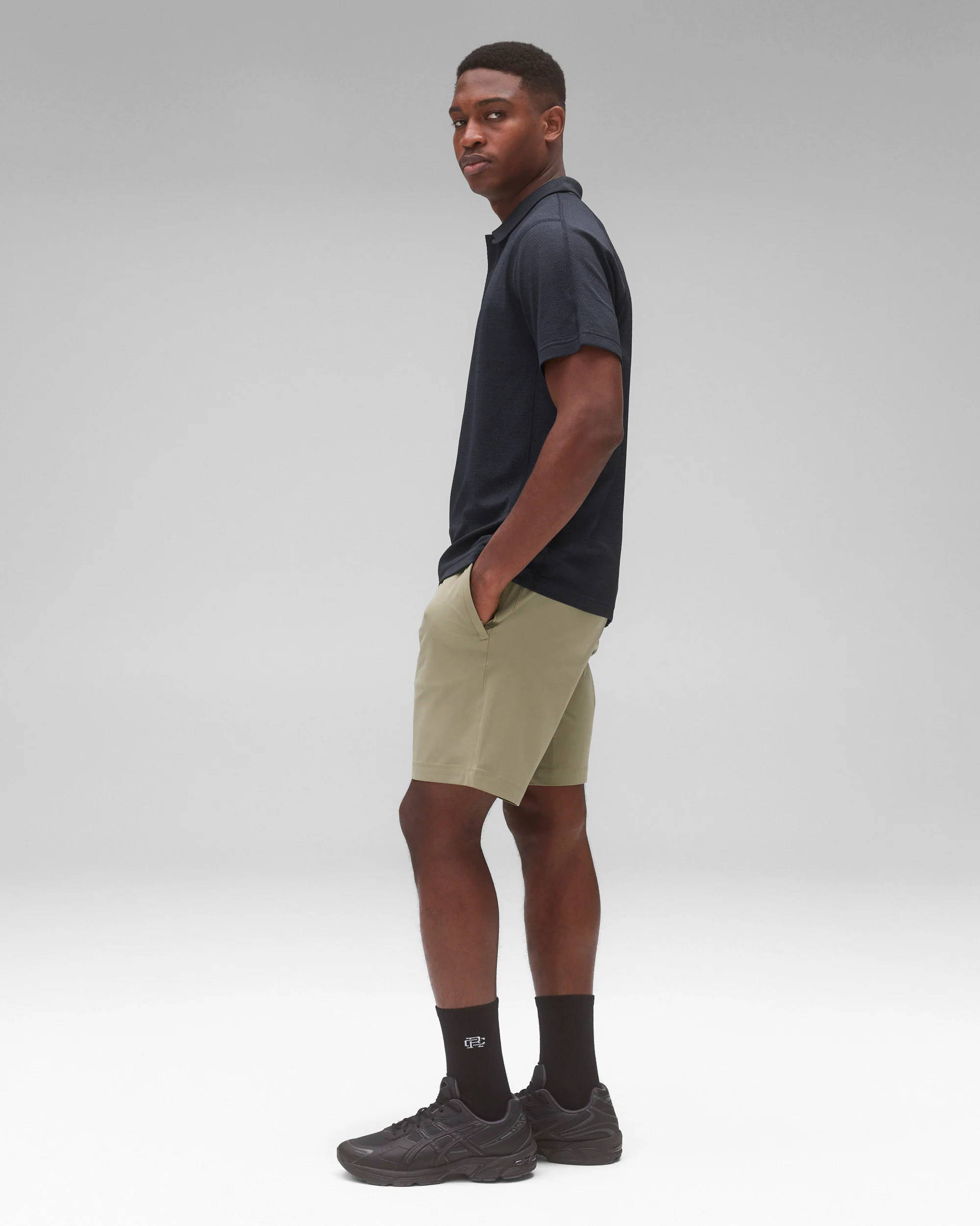 Stretch Warp Knit Coach's Standard Short 9