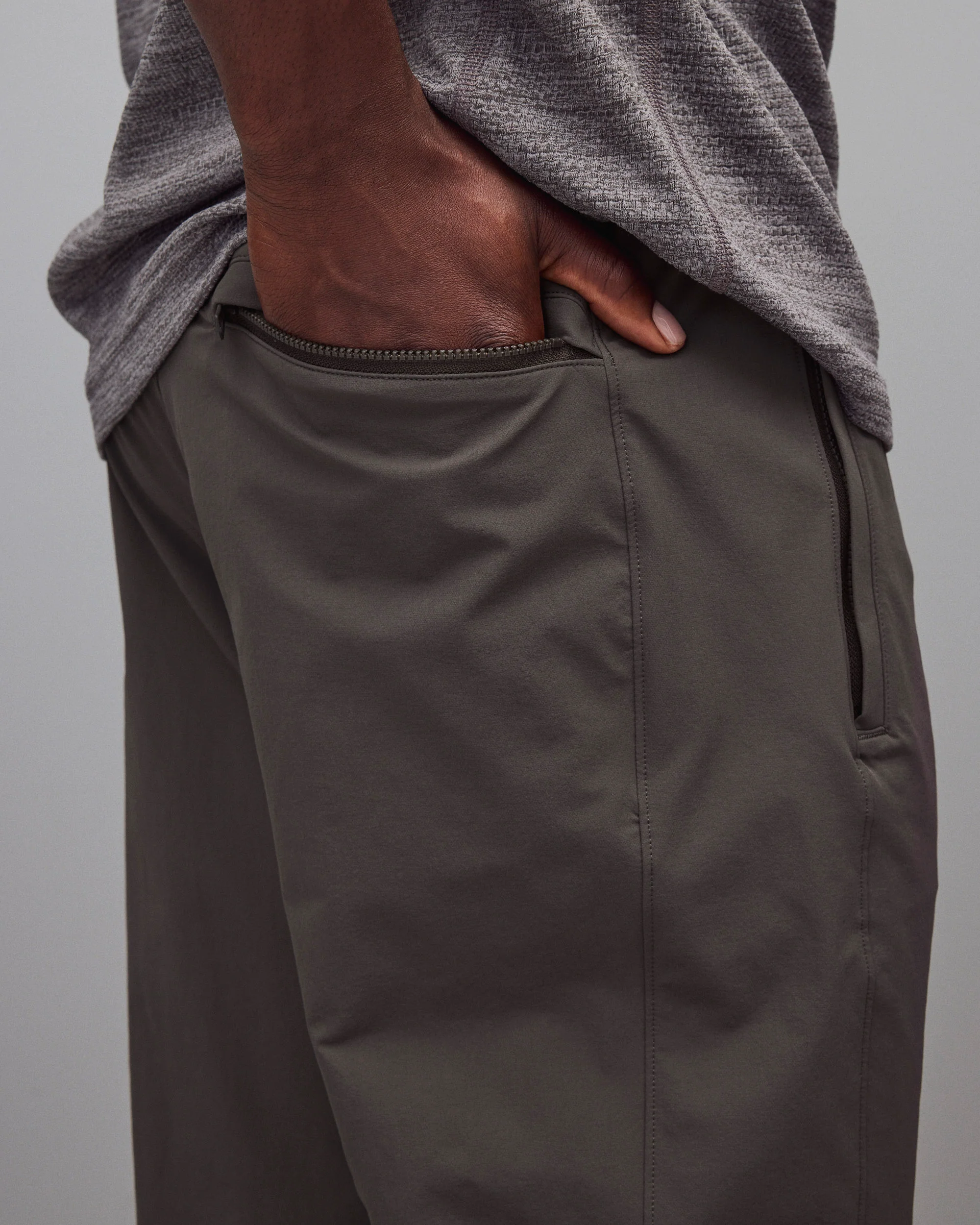 Nylon Oxford Team Slim Pant