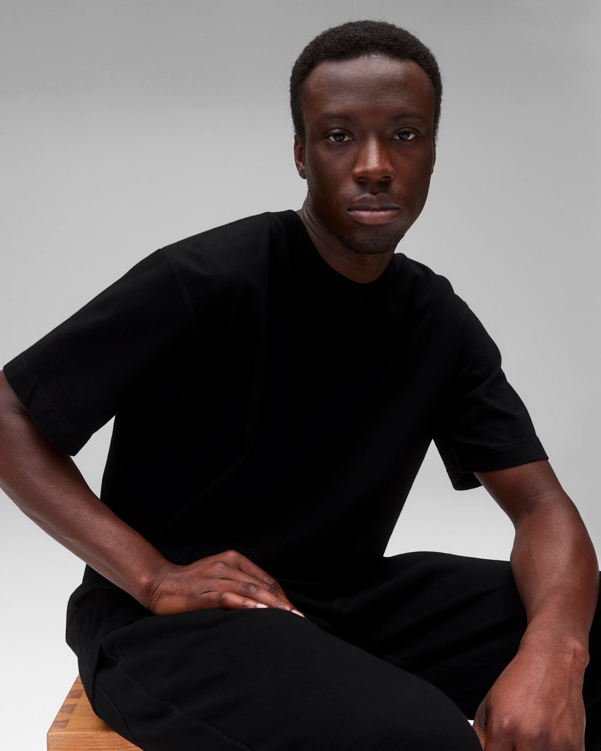 Kyoto Black Midweight Jersey Classic T-Shirt