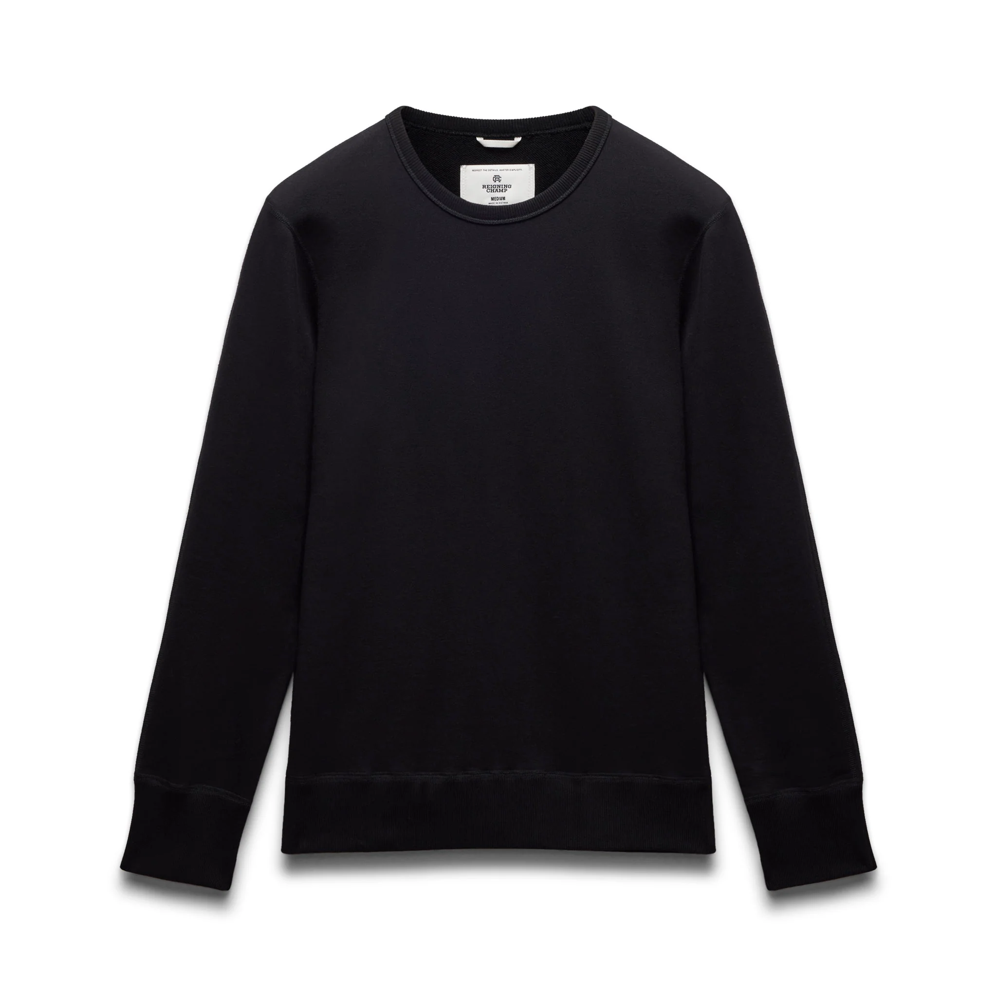 Midweight Terry Slim Crewneck