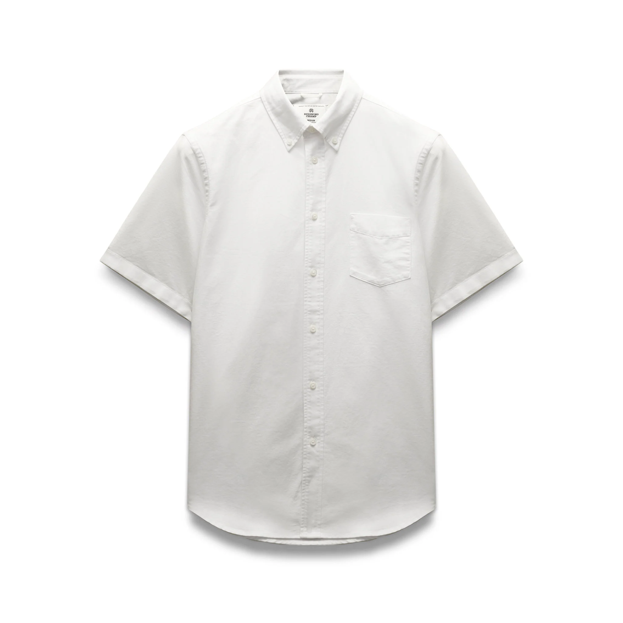 Cotton Oxford Prep Standard Short Sleeve Shirt