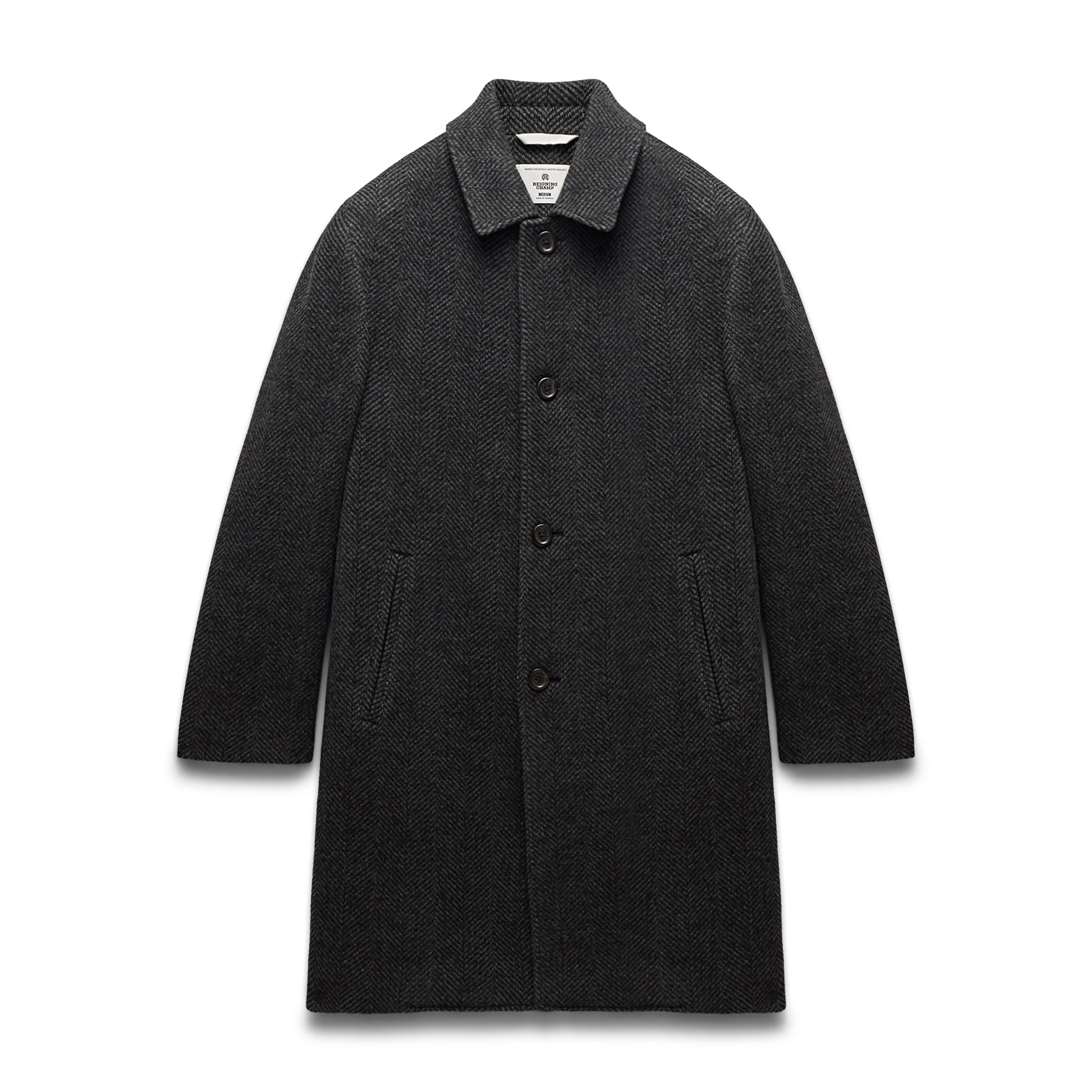 Wool Herringbone Scout Coat