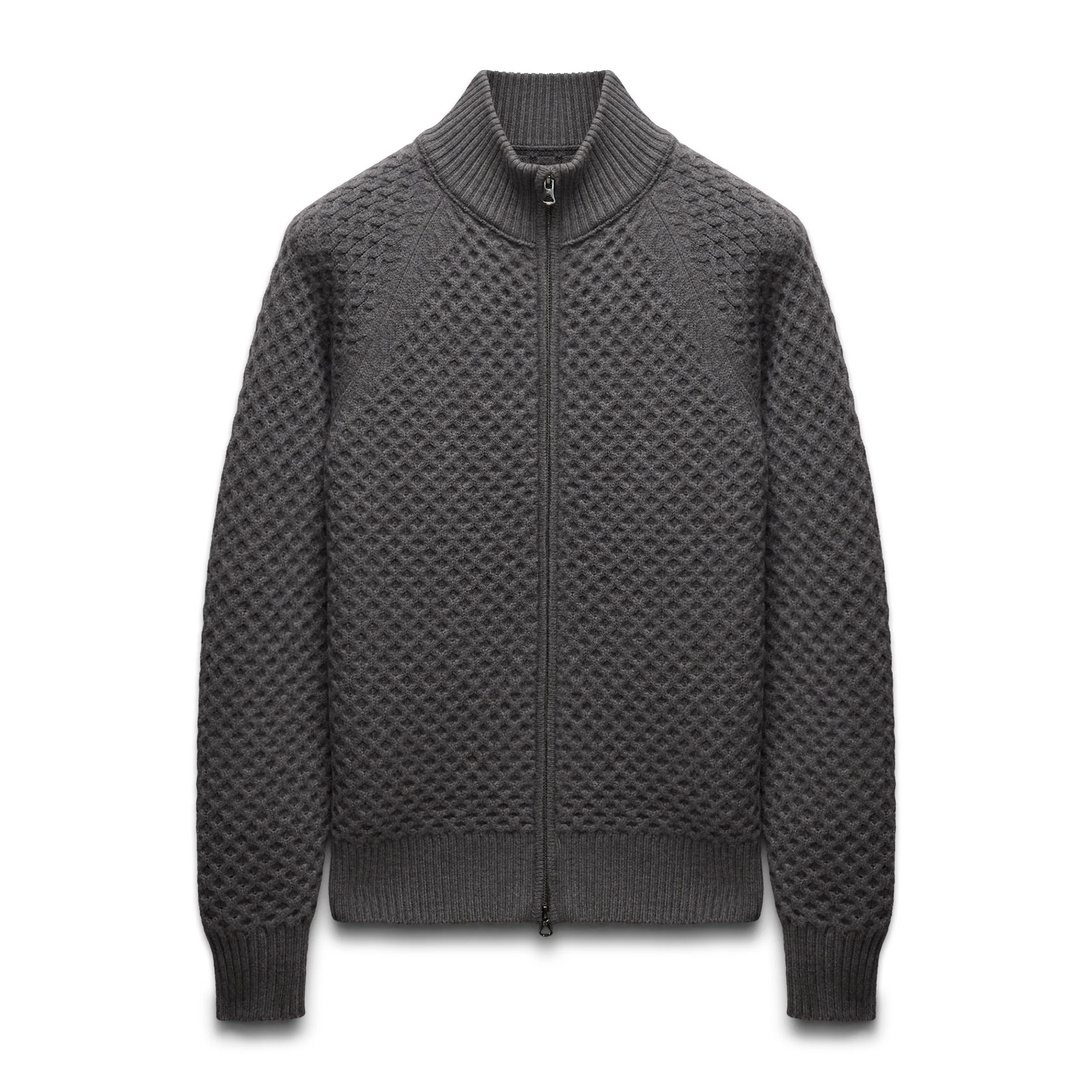 Merino Honeycomb Track Jacket