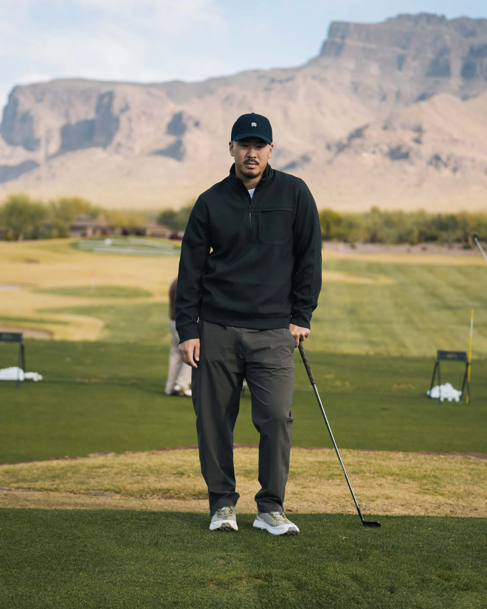 Double Knit Rally Slim Quarter Zip