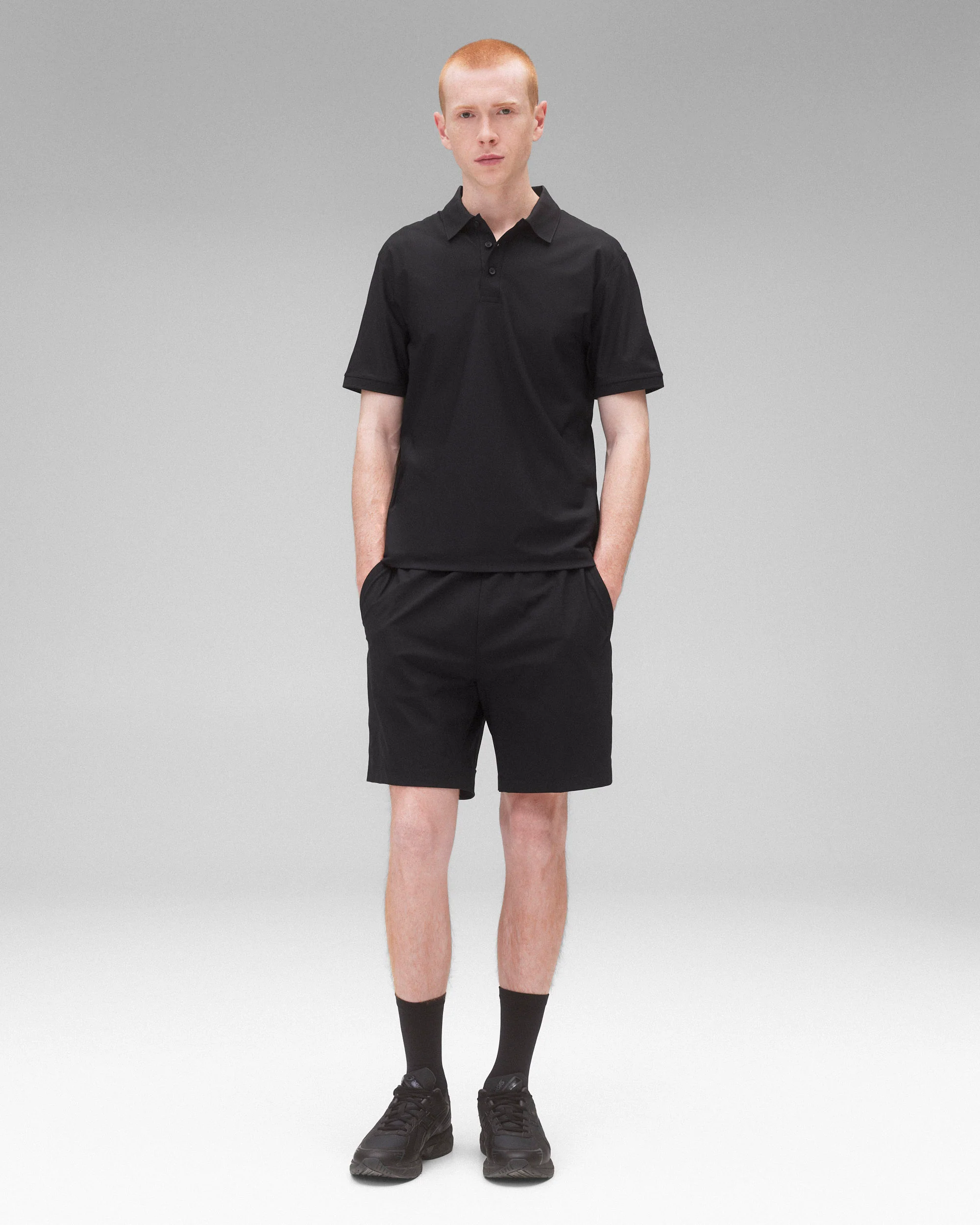 Stretch Warp Knit Coach's Rec Standard Short 8