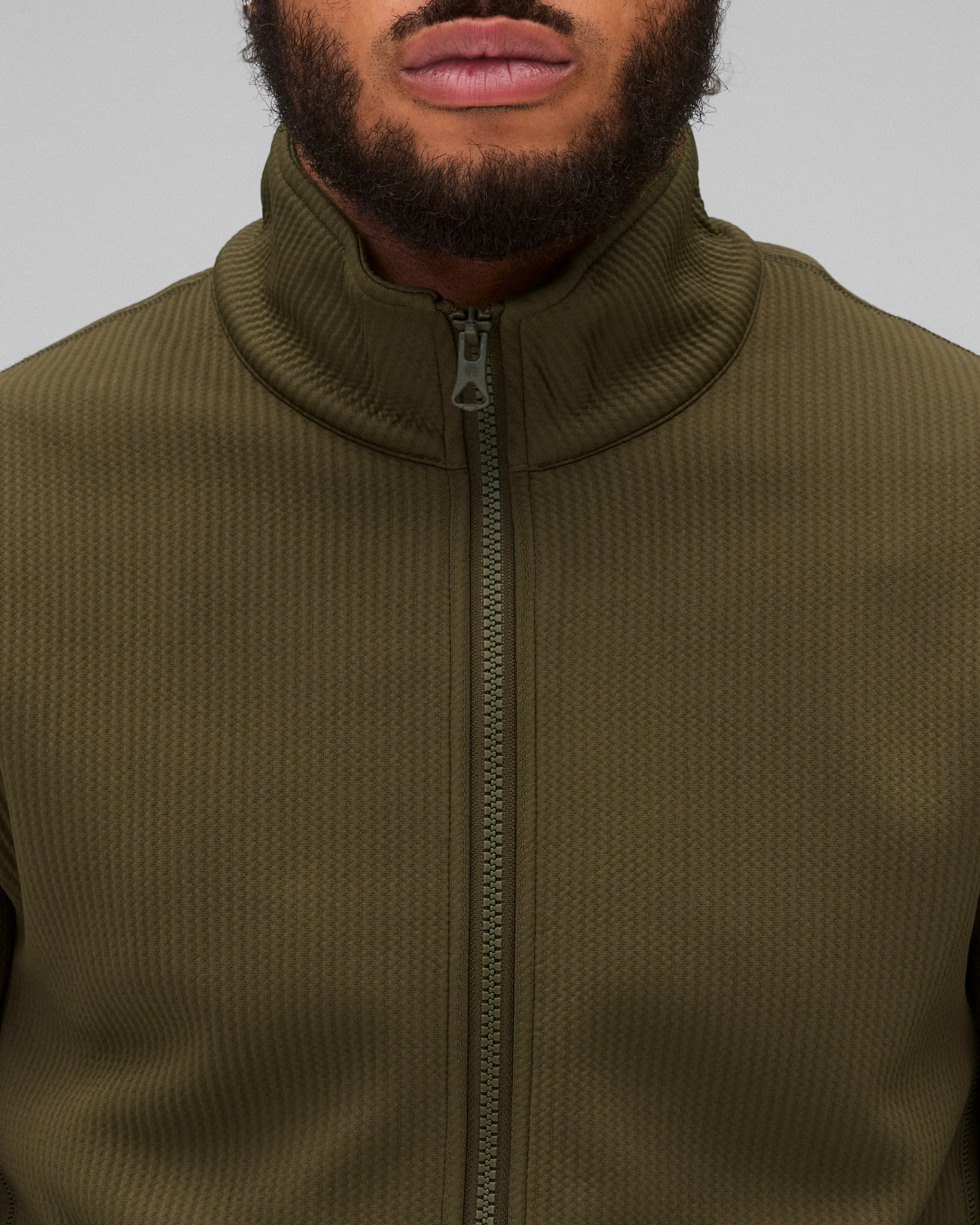 Double Knit Rally Slim Track Jacket