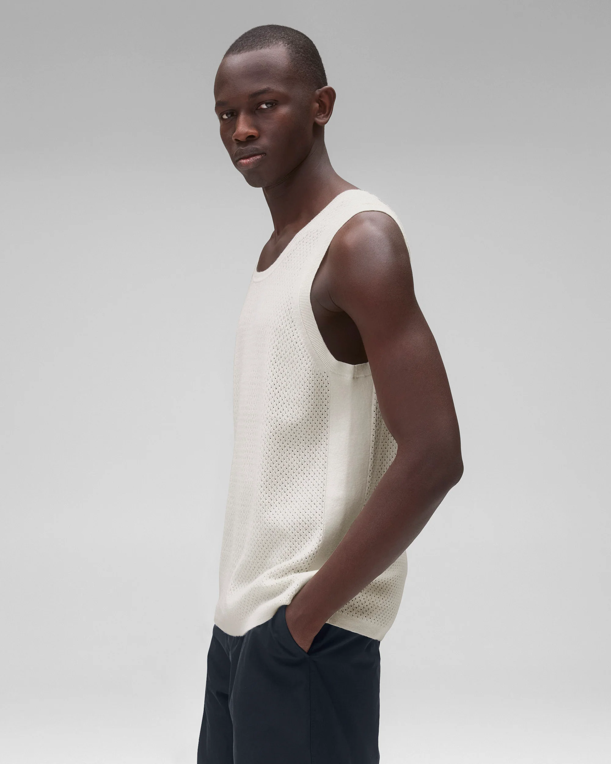 Cotton Linen Victor Tank Top