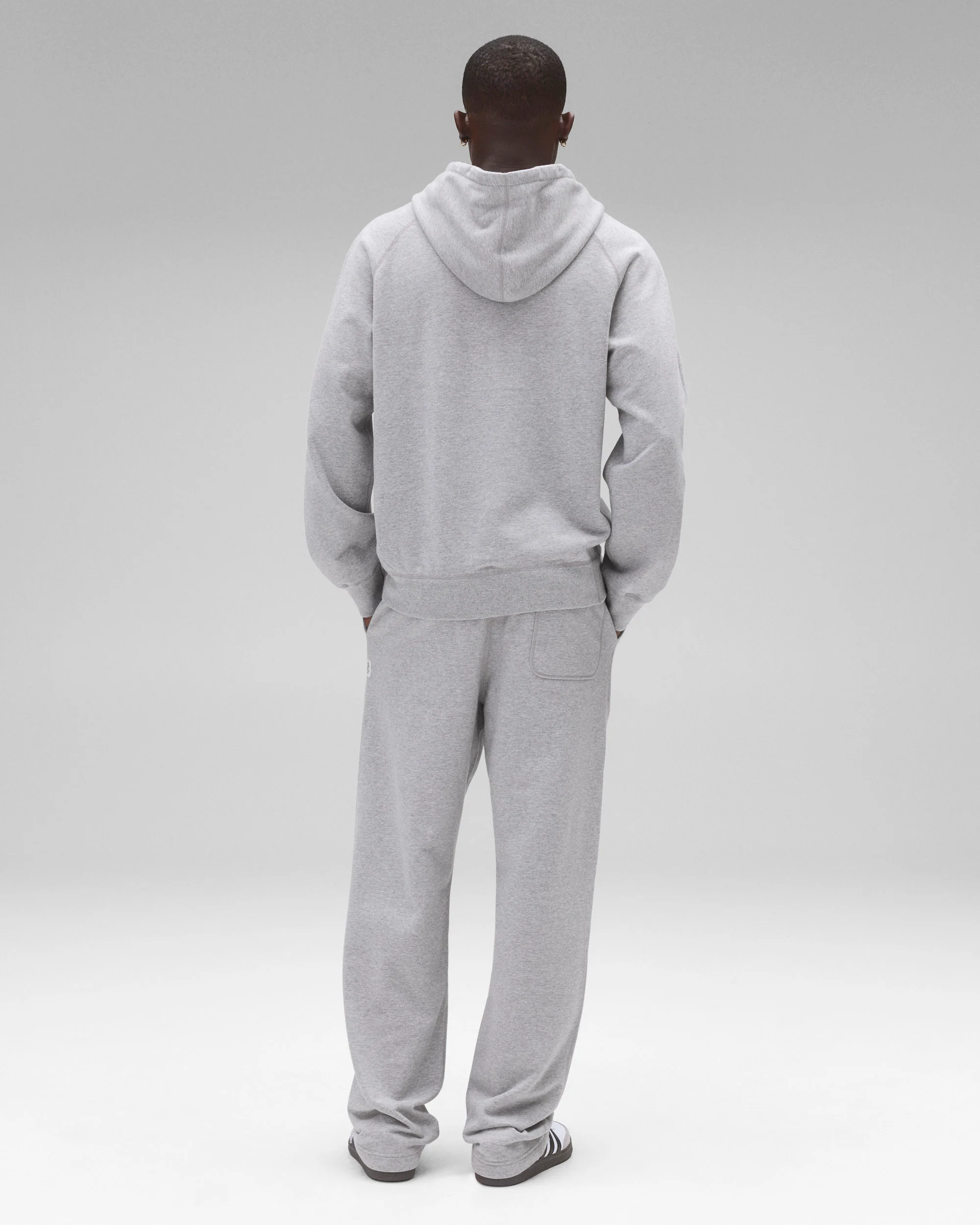 Midweight Terry Arch Logo Standard Hoodie