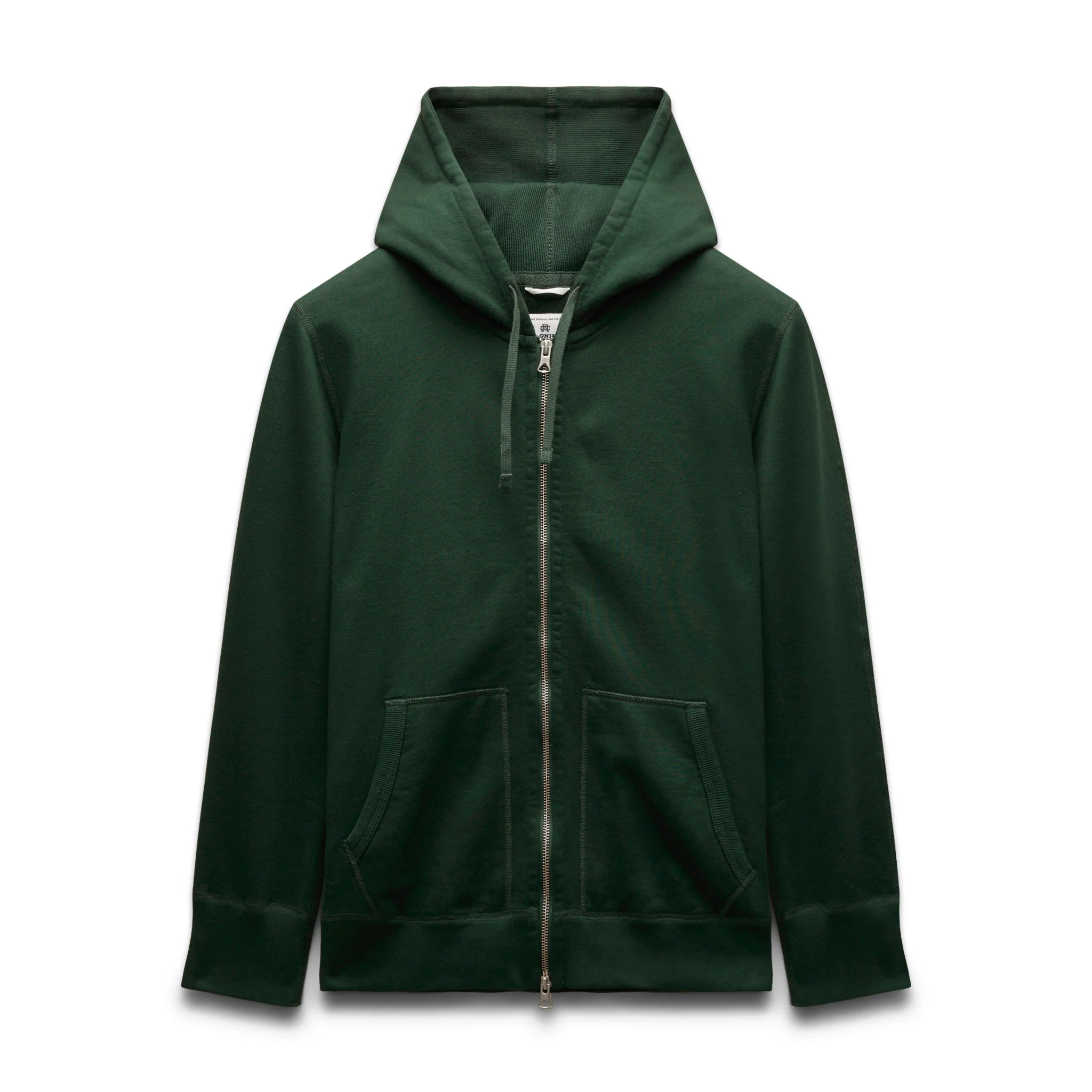 Midweight Terry Slim Zip Hoodie