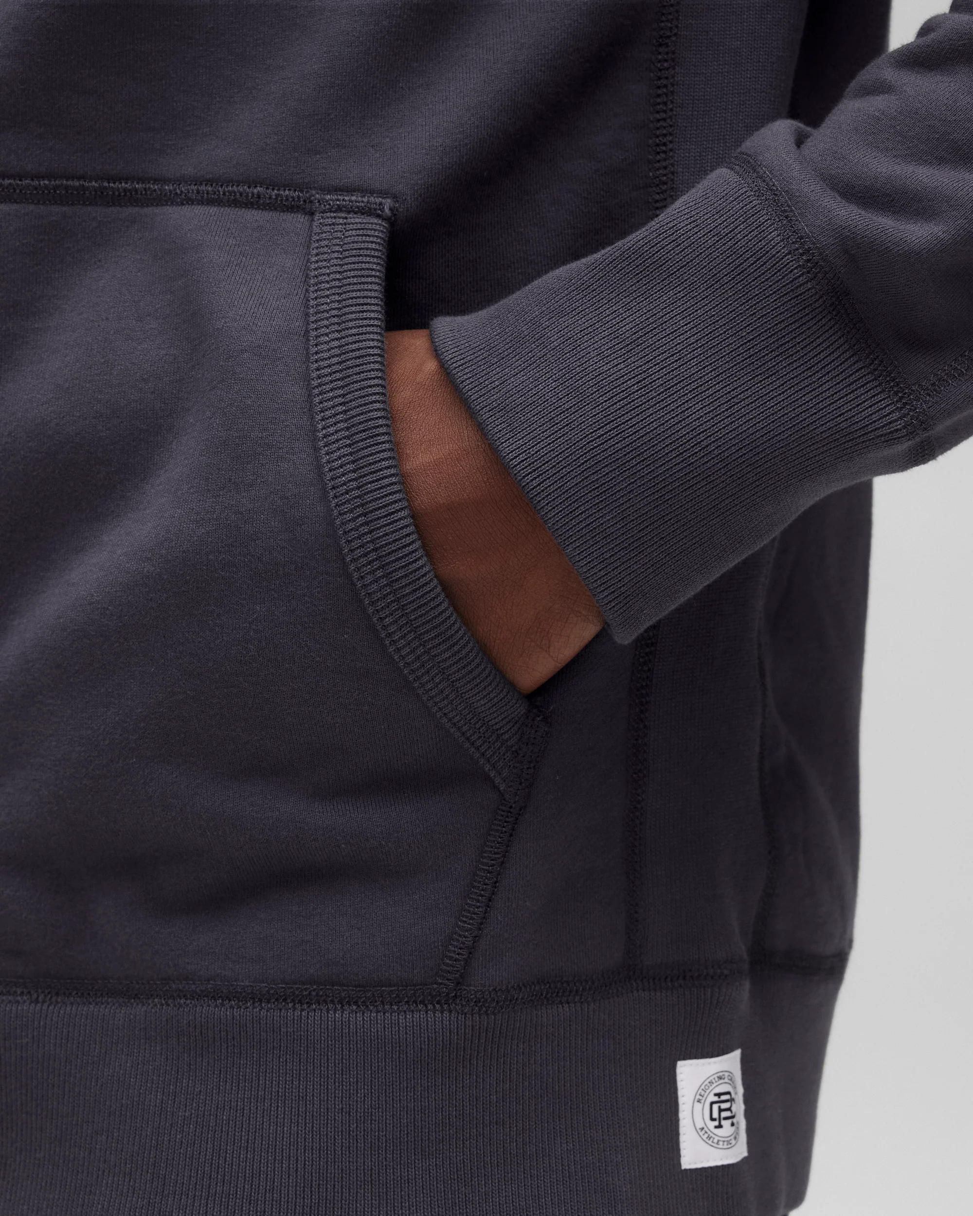 Midweight Terry Slim Zip Hoodie