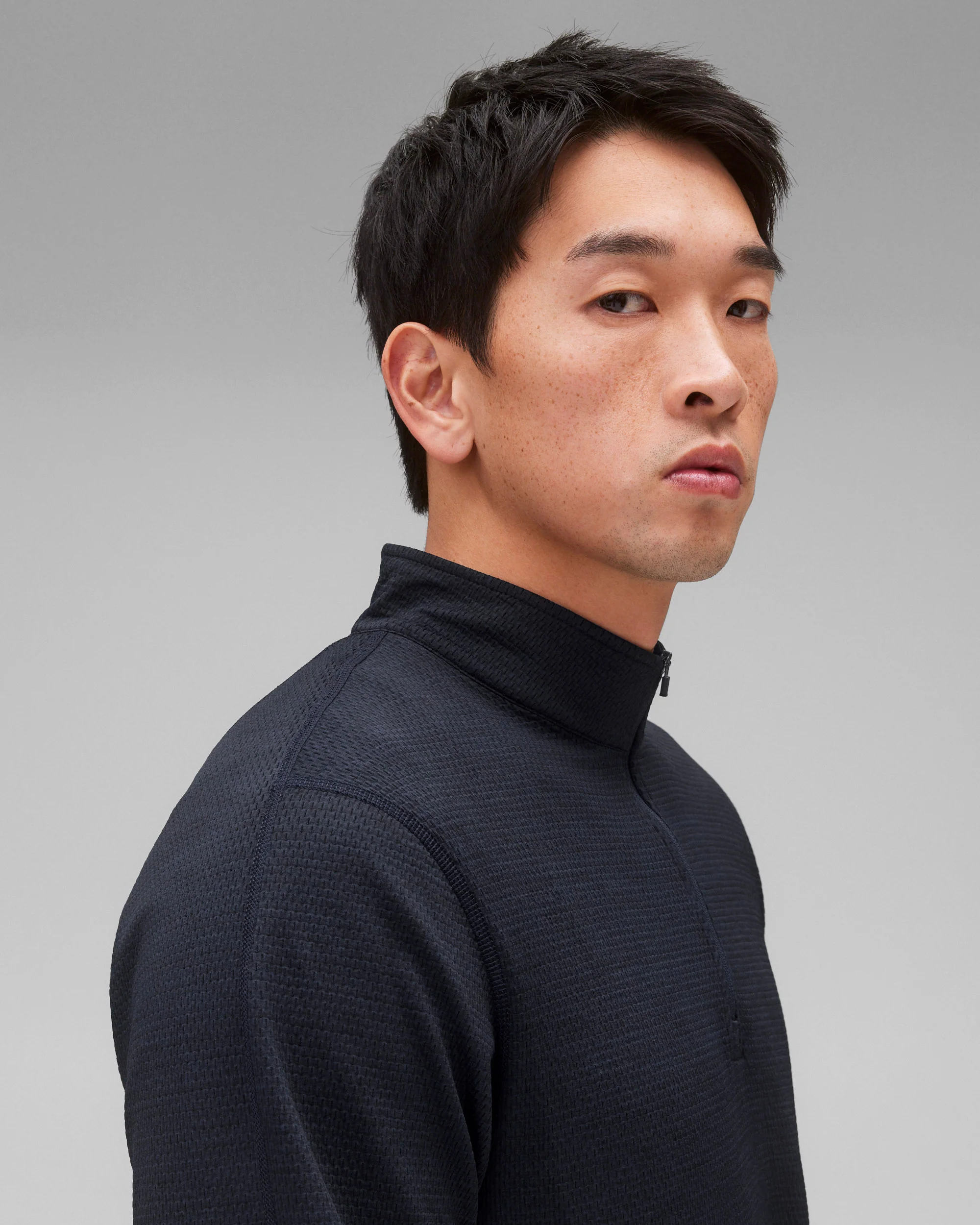 Solotex Mesh Tiebreak Standard Quarter Zip