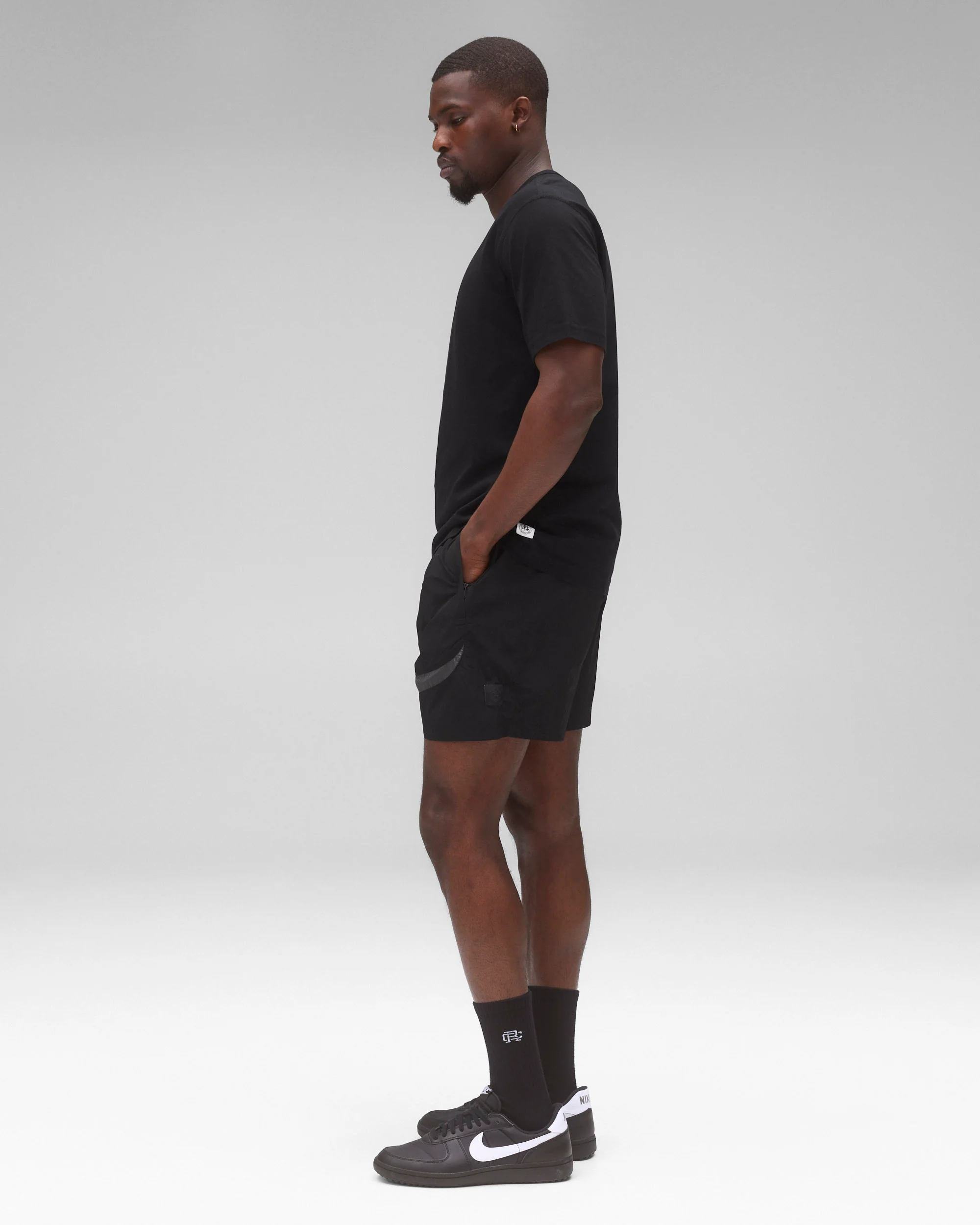 Crinkle Nylon Radar Standard Short 6