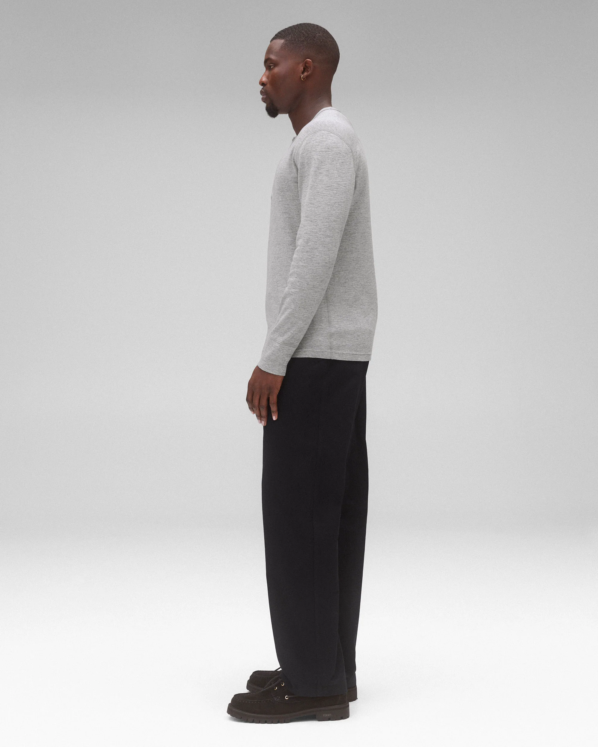 1X1 Slub Slim Henley