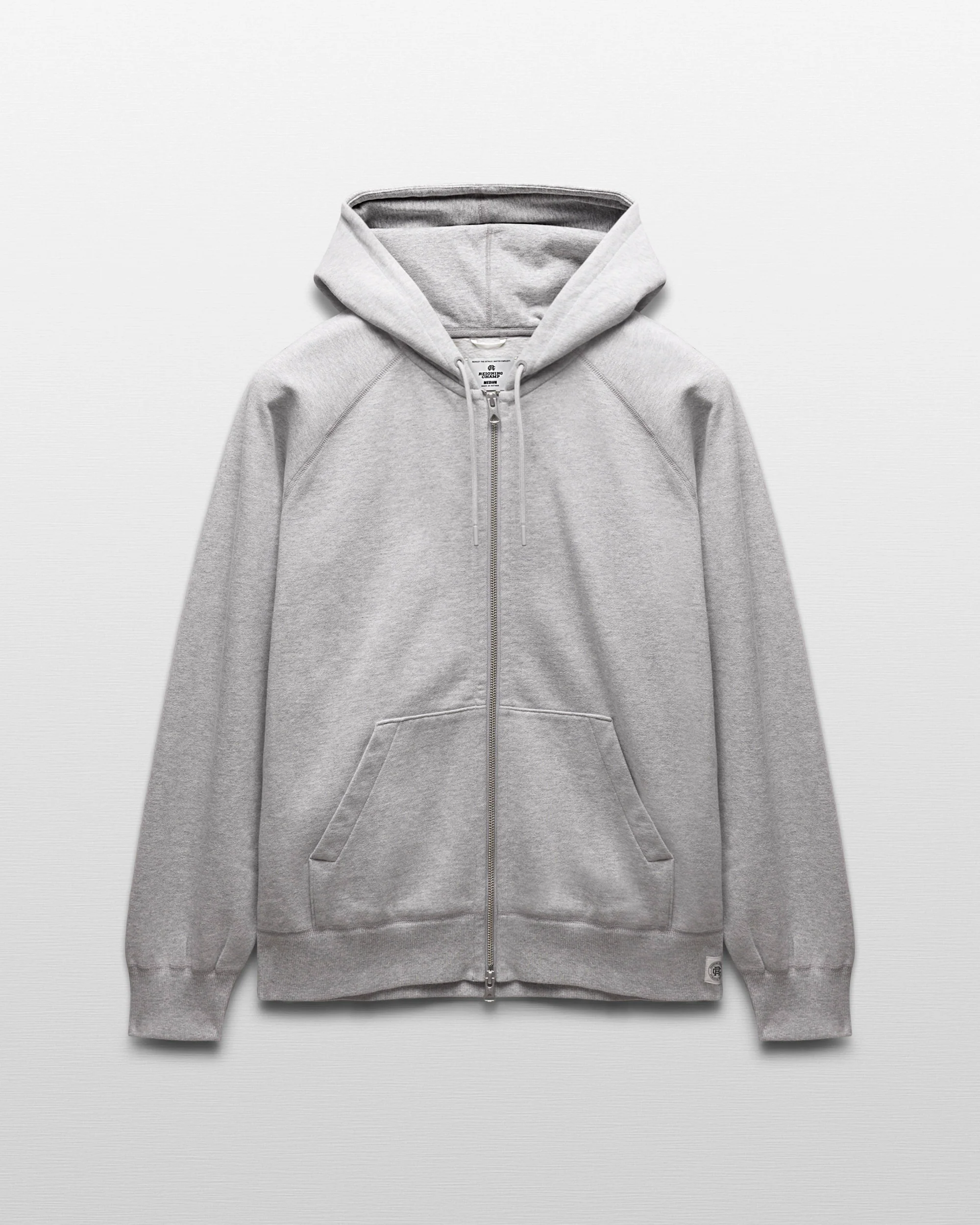 Brushed Fleece Standard Zip Hoodie