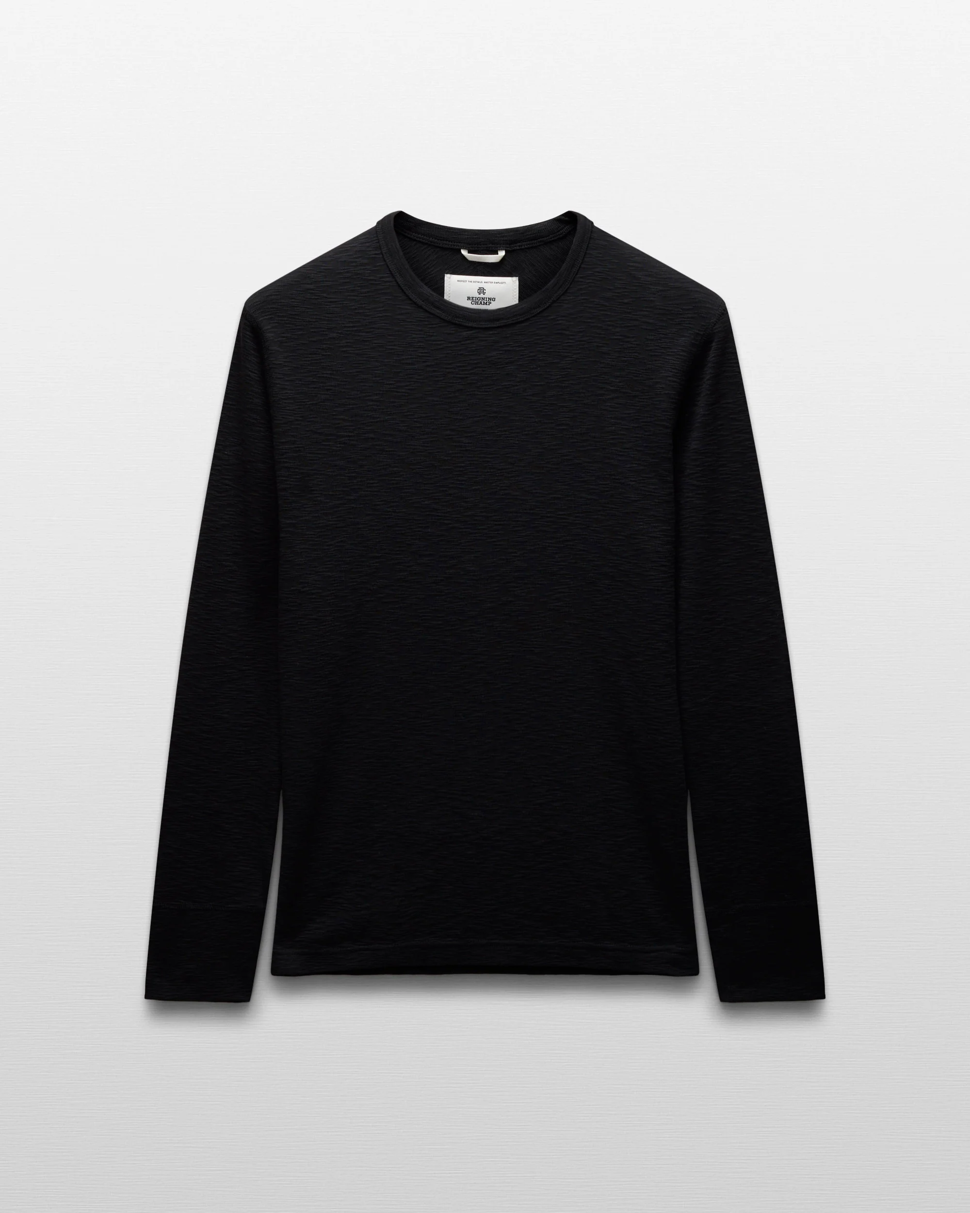 1x1 Slub Slim Long Sleeve