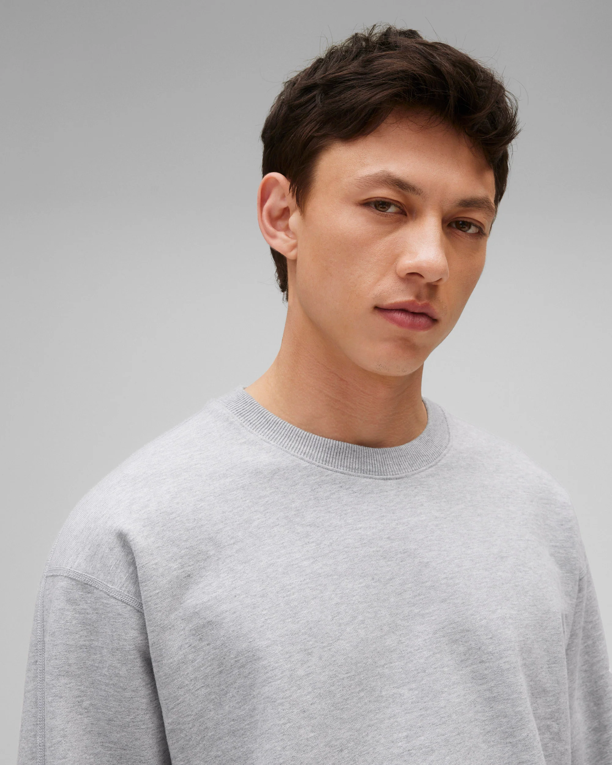 Midweight Terry Relaxed Crewneck - Vault
