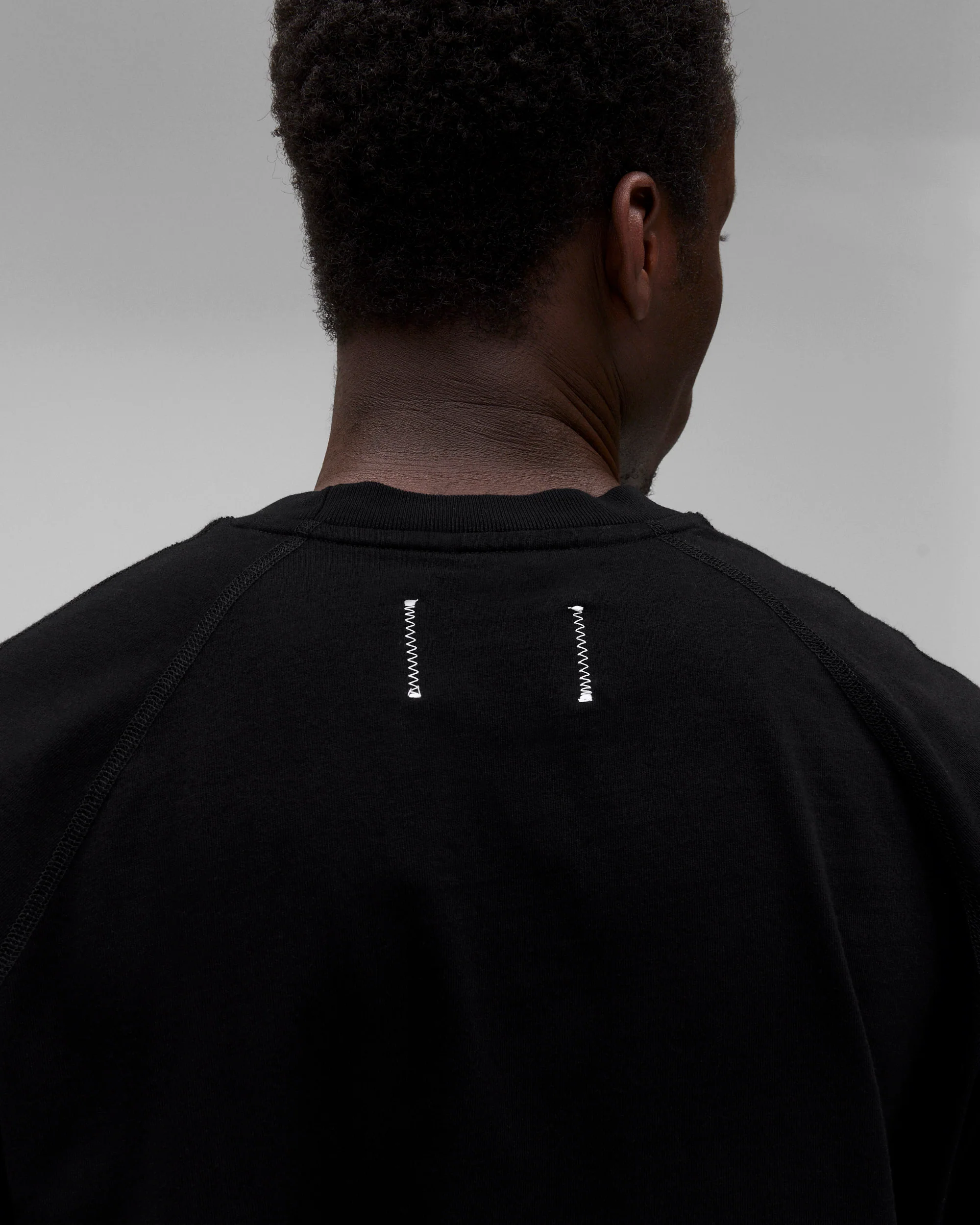 Kyoto Black Midweight Jersey Classic Long Sleeve