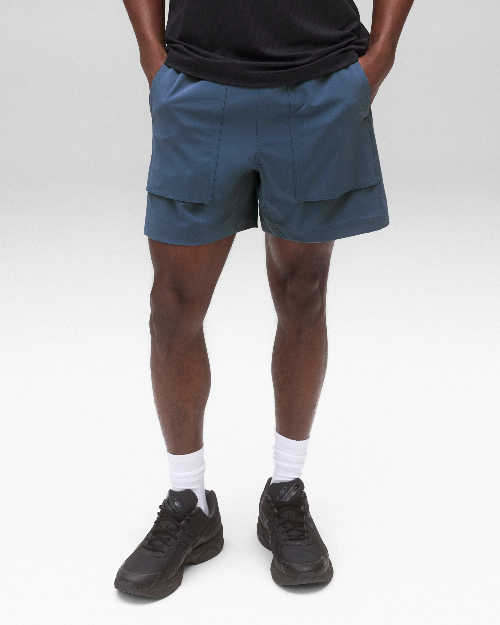 Stretch Nylon Utility Standard Swim Short 6