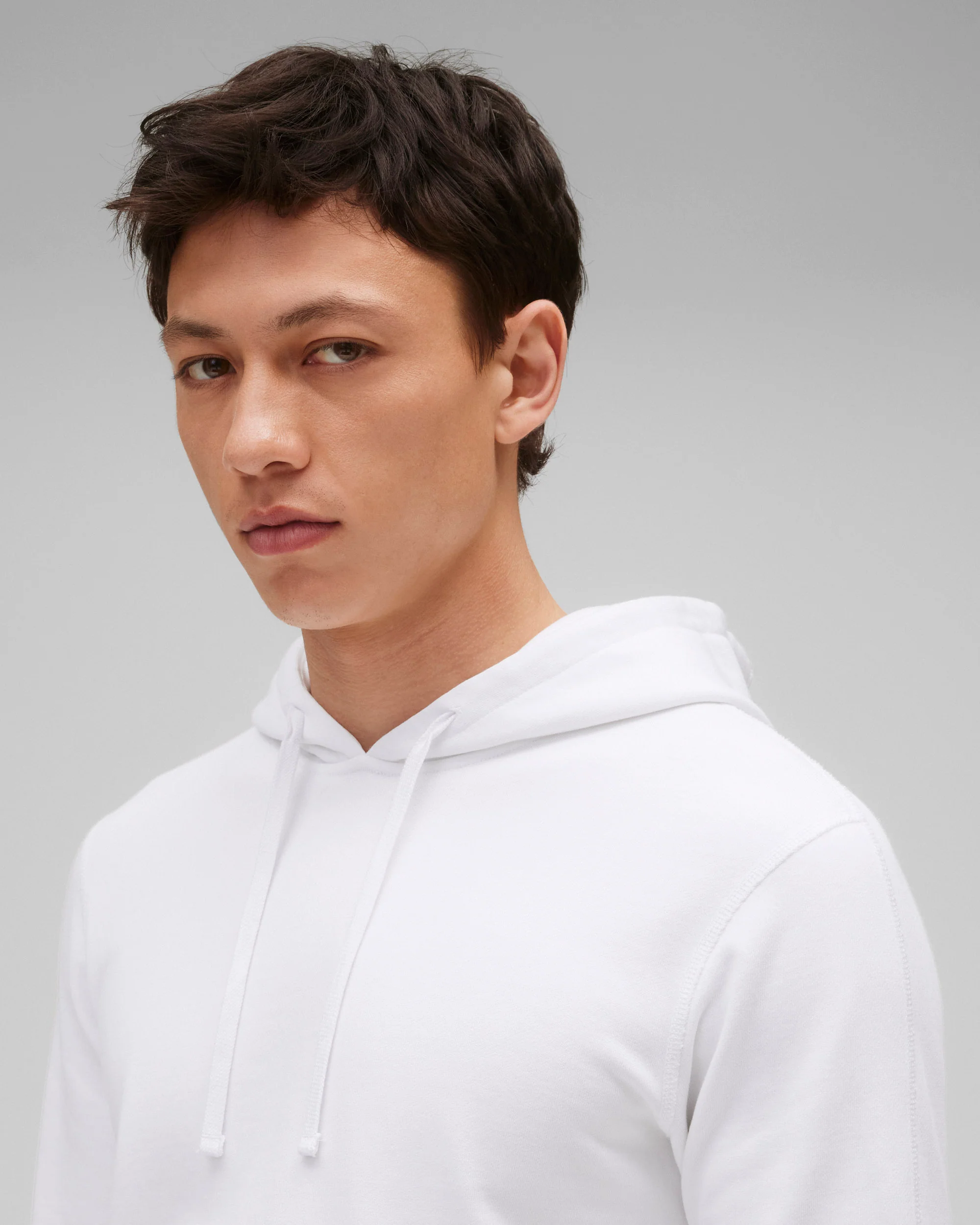 Lightweight Terry Slim Hoodie - Vault
