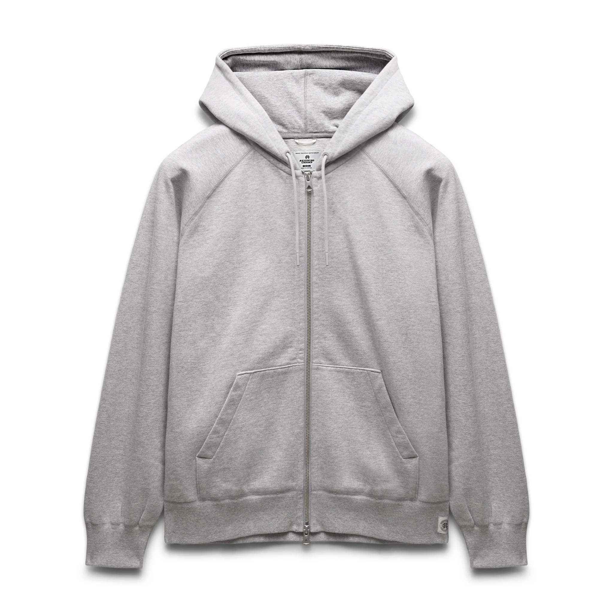 Brushed Fleece Standard Zip Hoodie