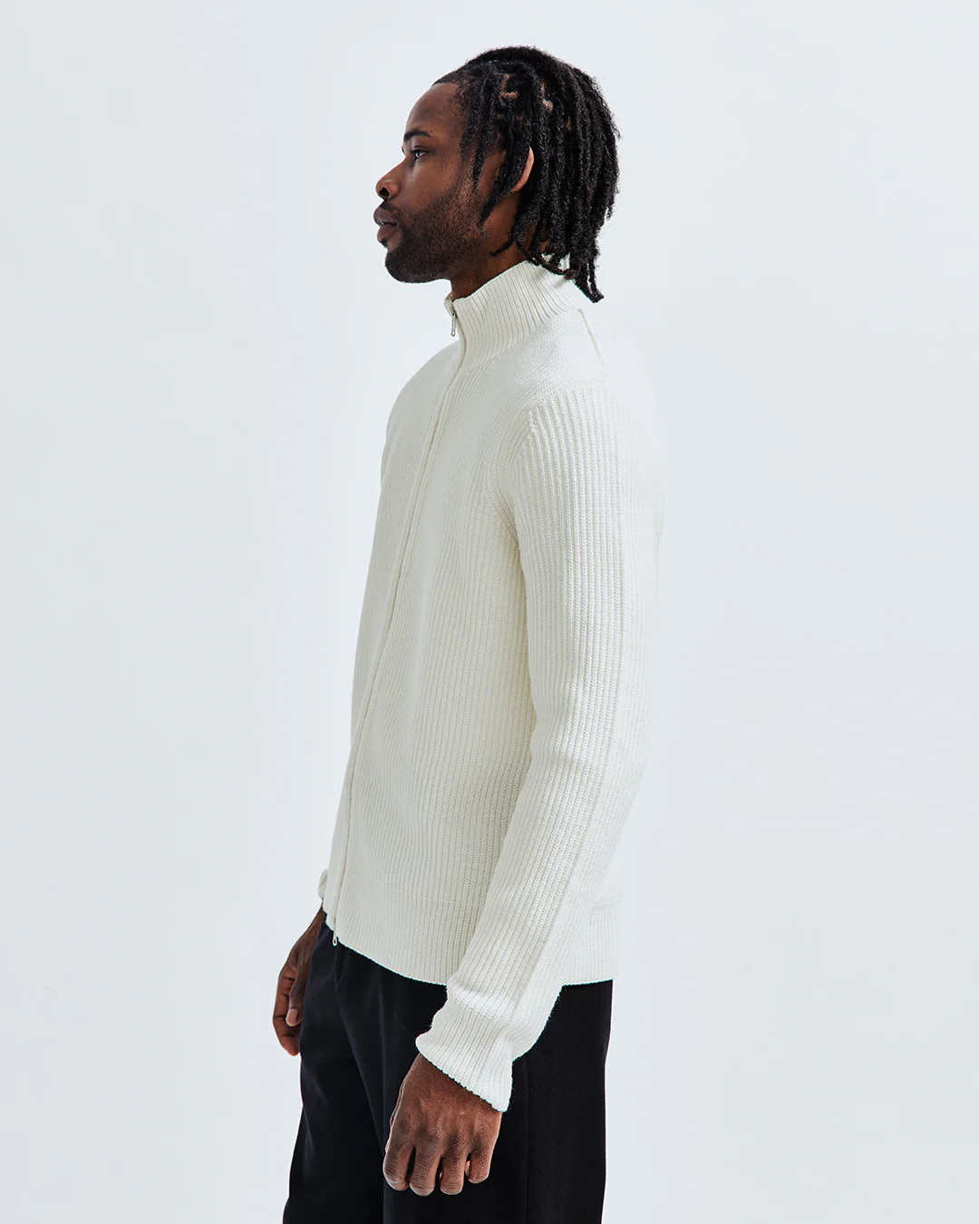 Heavyweight Merino Vinnie Track Jacket - Vault