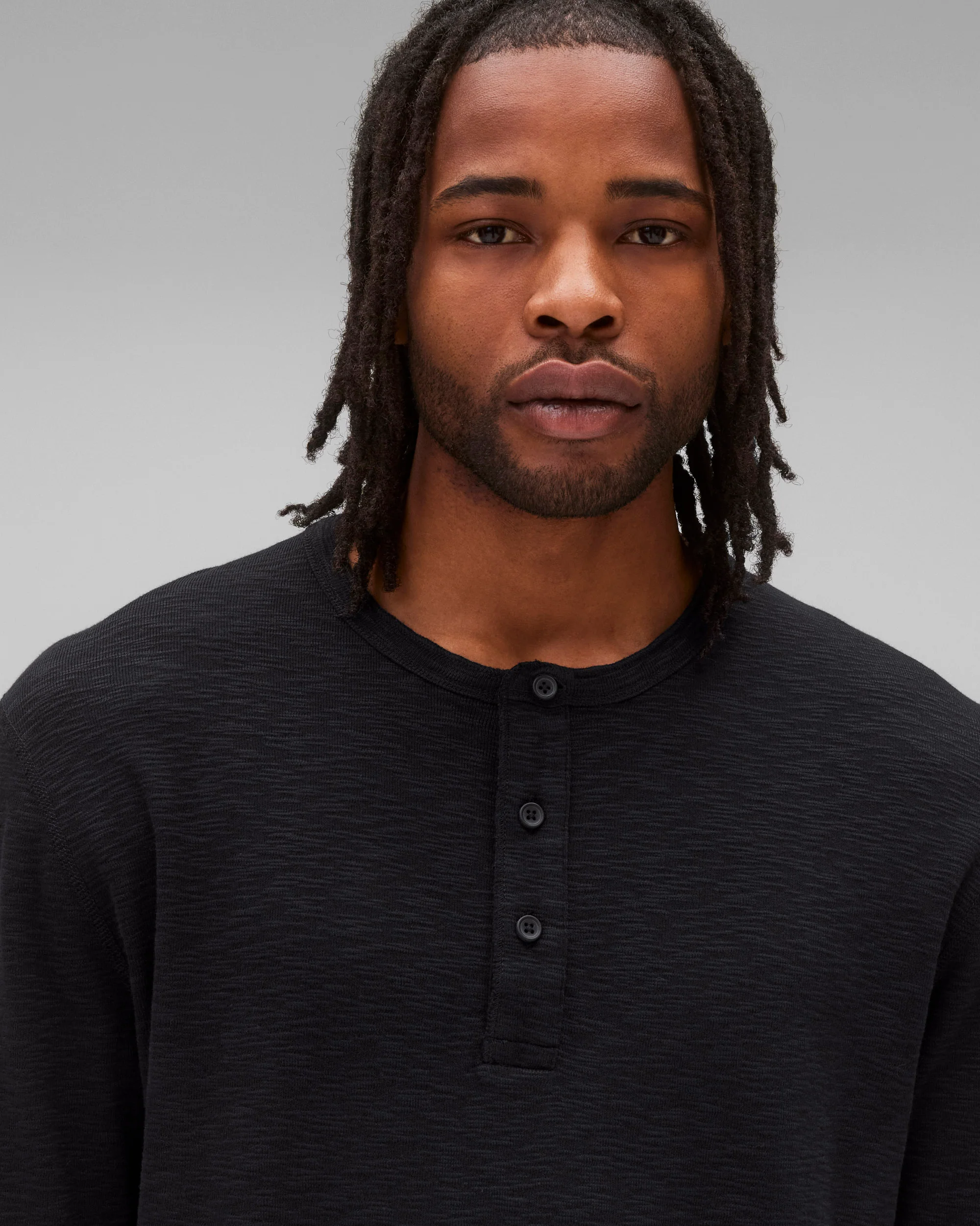 1X1 Slub Slim Henley