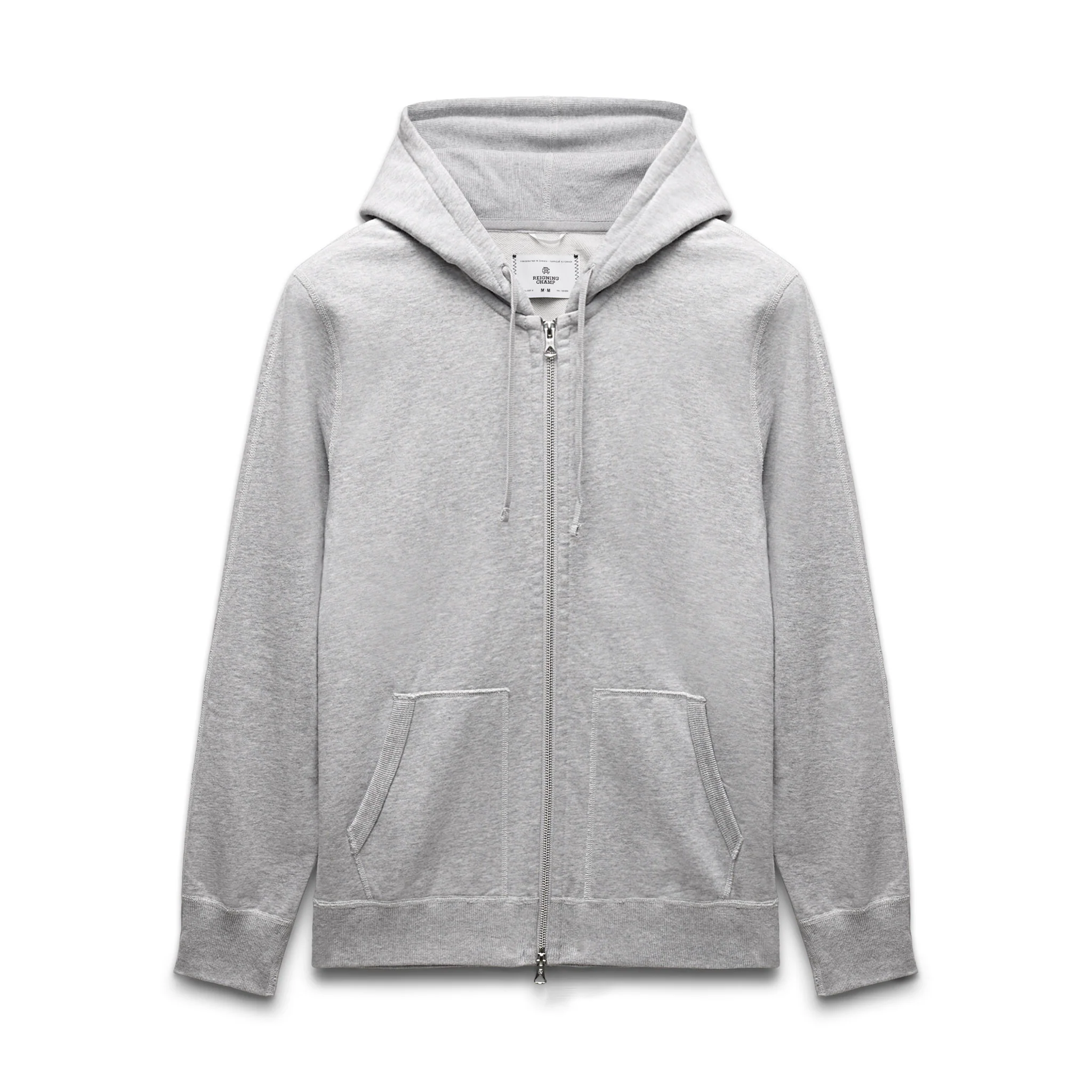 Midweight Terry Slim Zip Hoodie