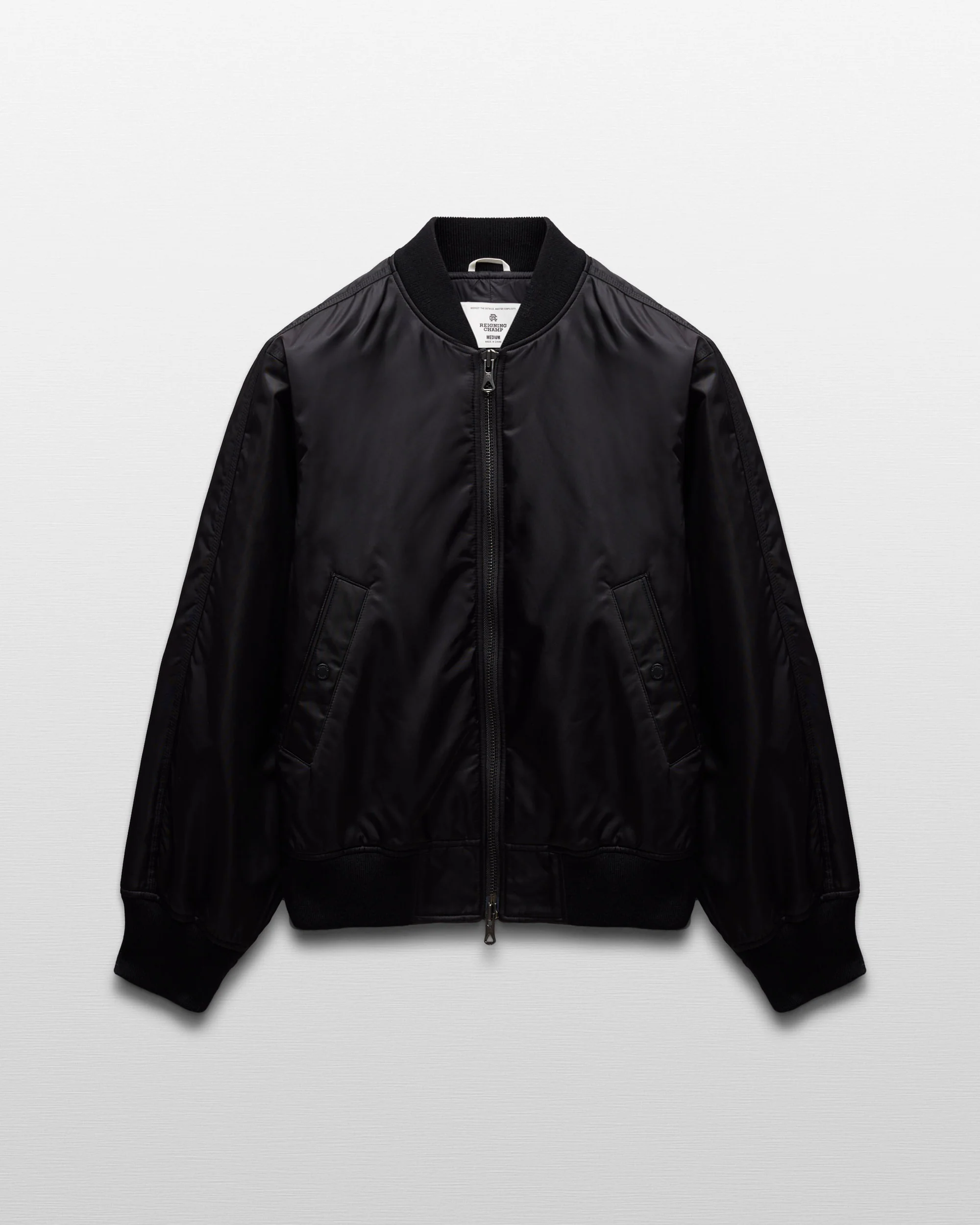 Nylon Twill Crew Jacket
