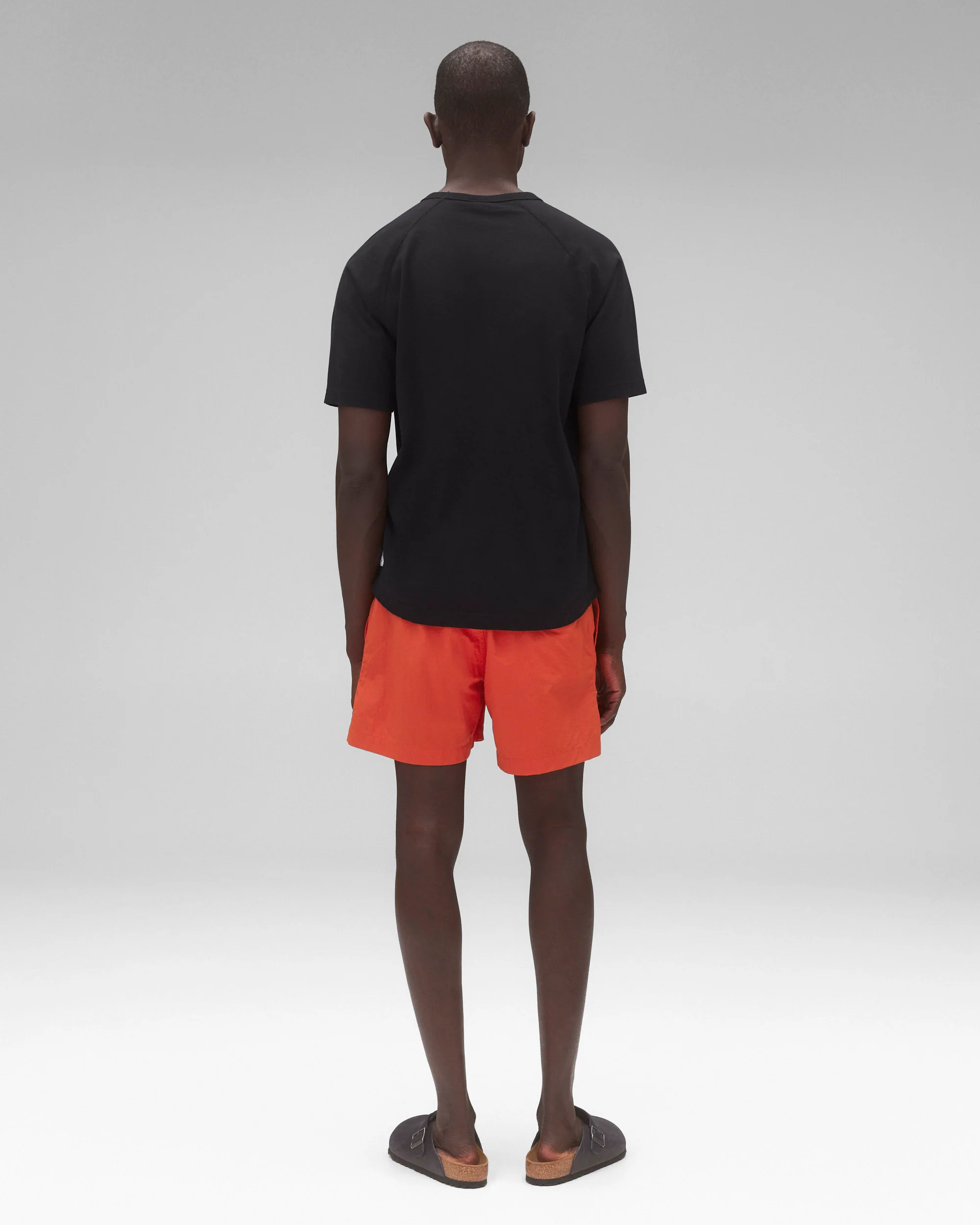 Textured Nylon Deck Slim Swim Short 4.5