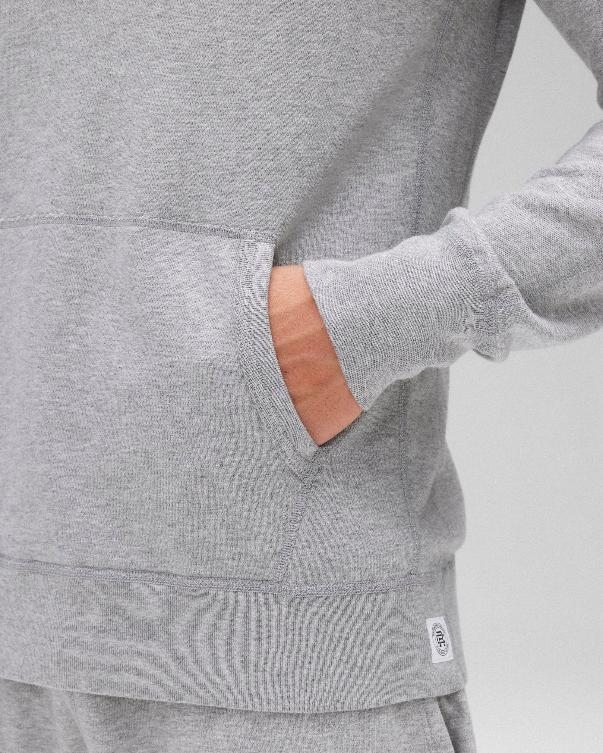 Lightweight Terry Slim Hoodie - Vault