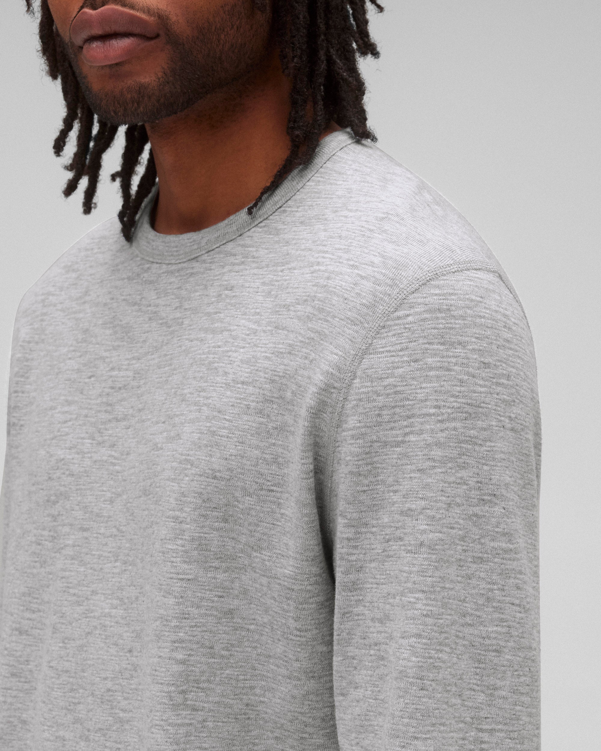 1x1 Slub Slim Long Sleeve