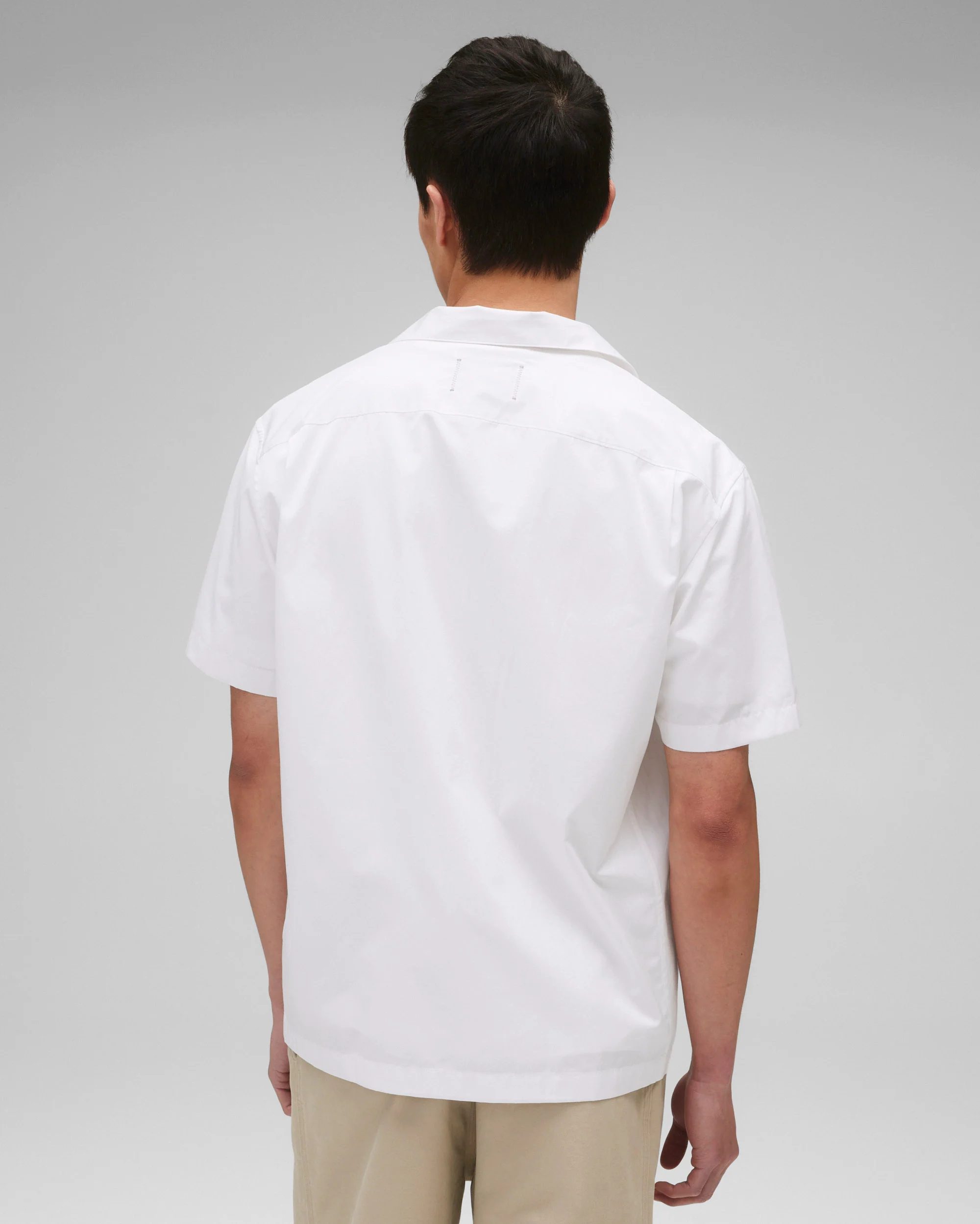 Cotton Poplin Palermo Relaxed Camp Shirt