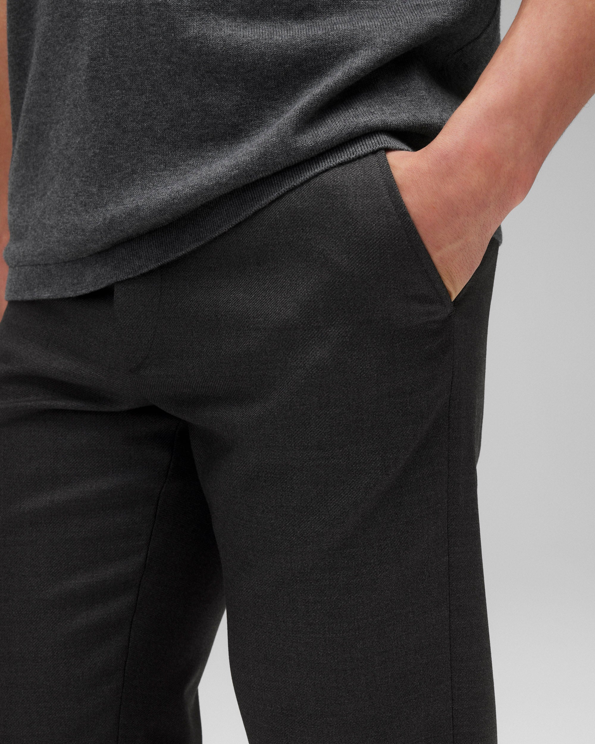 Wool Twill Freshman Slim Trouser