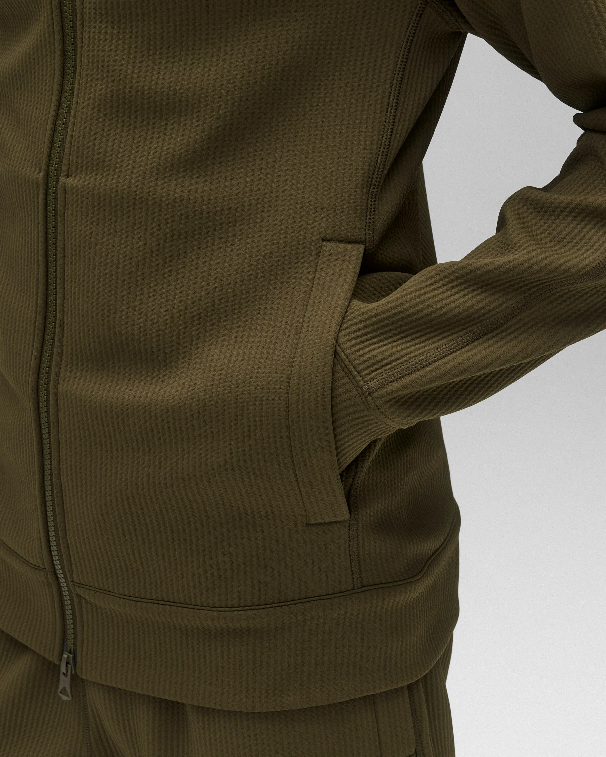 Double Knit Rally Slim Track Jacket