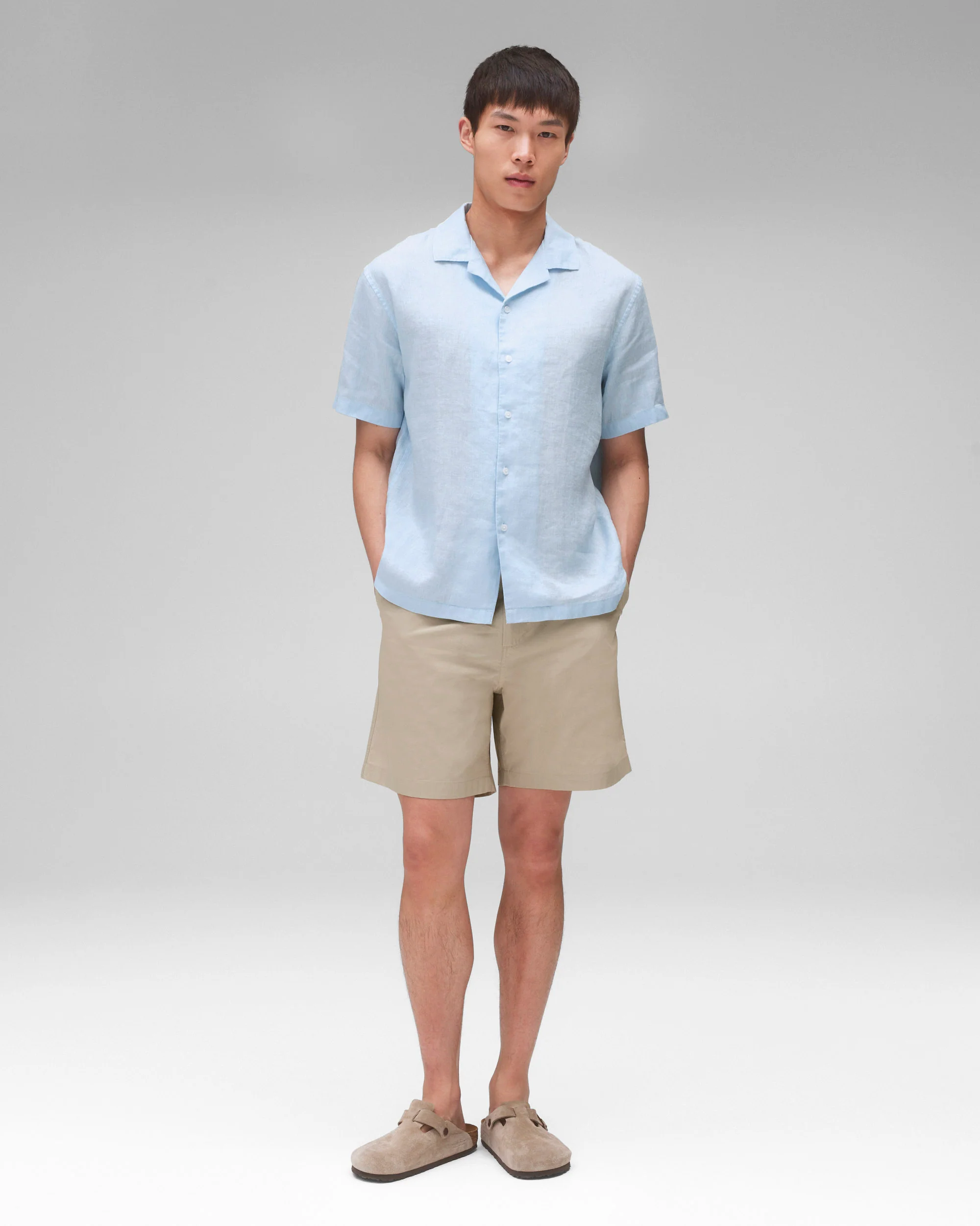 Linen Retreat Relaxed Camp Shirt