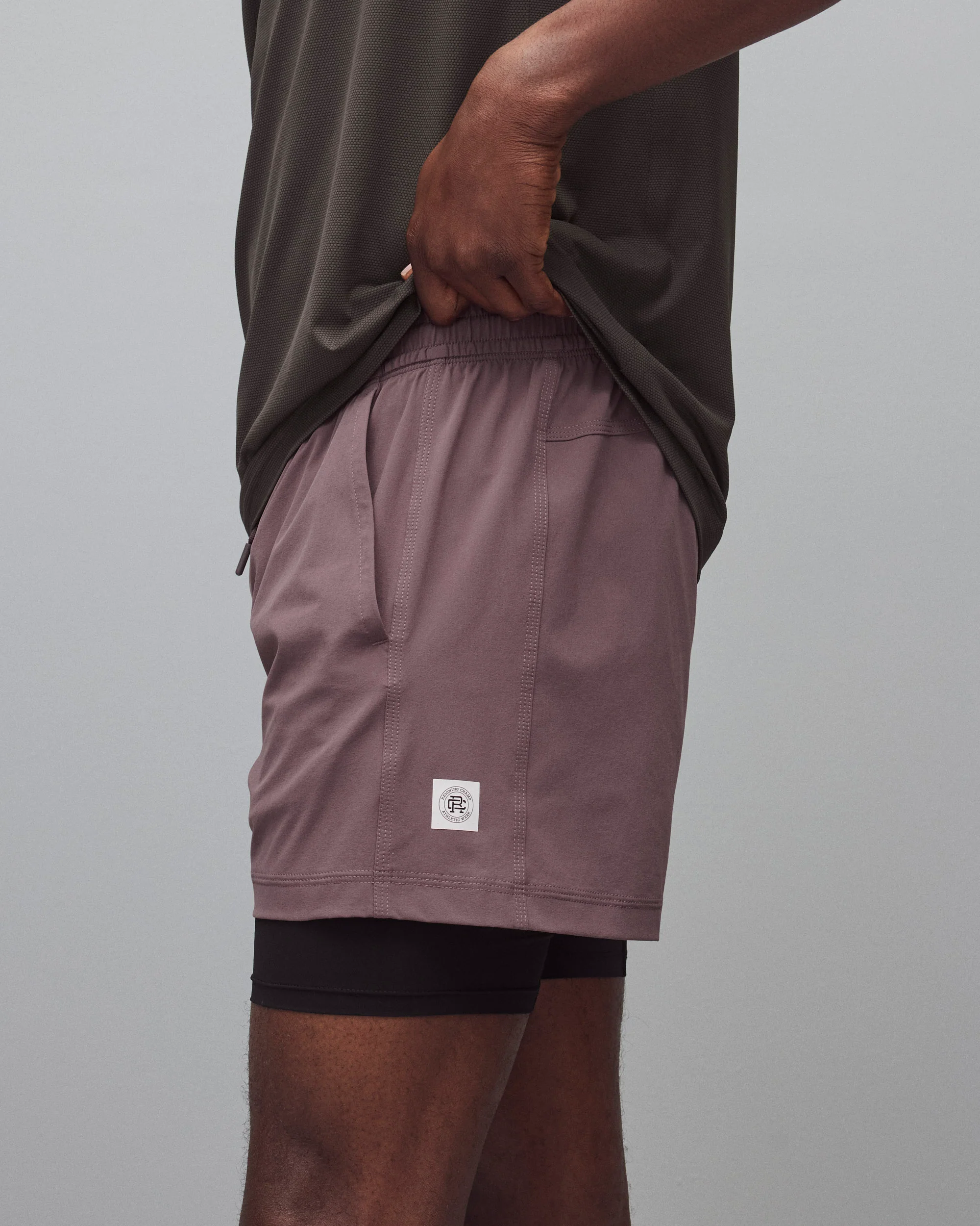 4-Way Stretch Nylon Combo Standard Training Short 5”