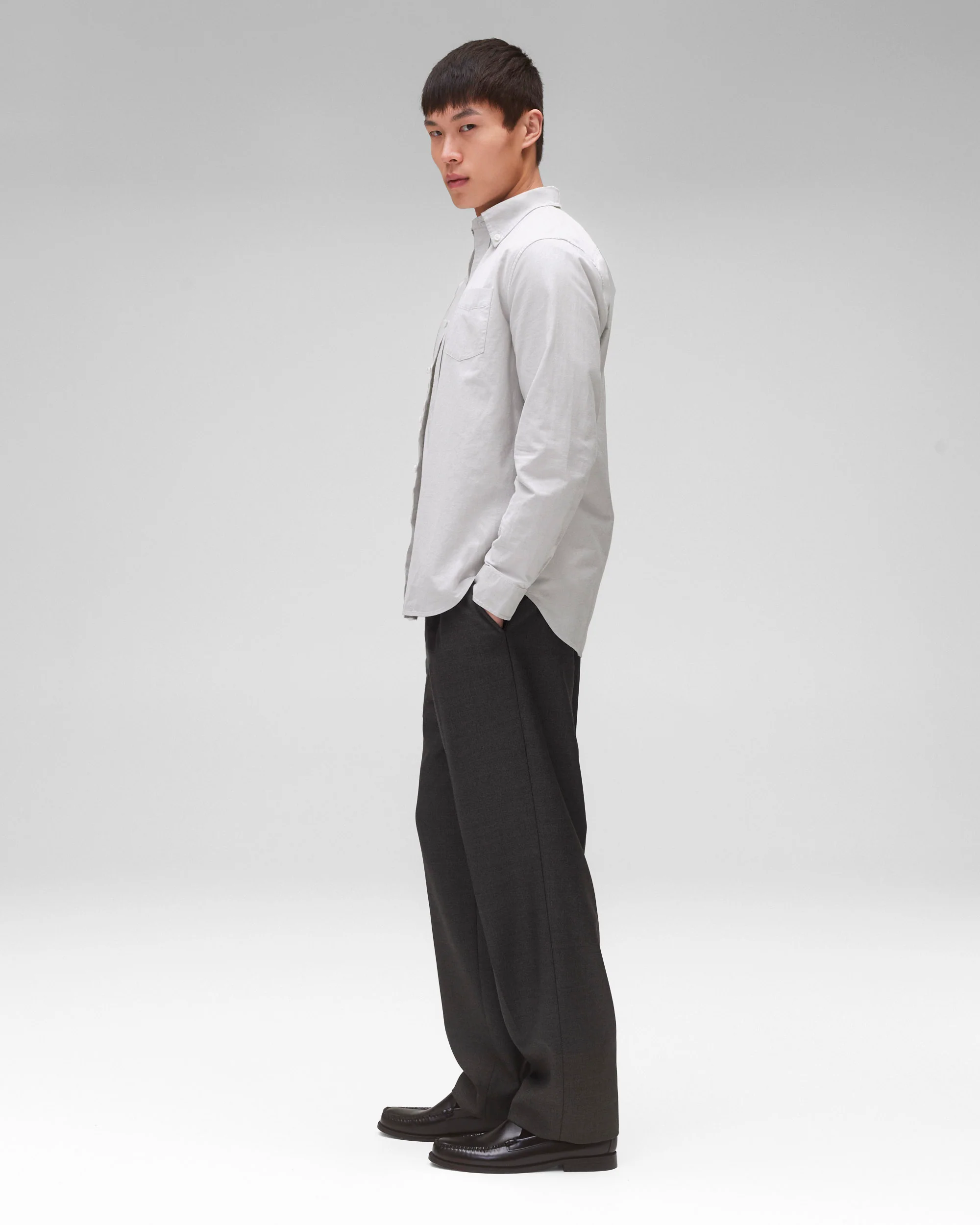 Cotton Oxford Windsor Standard Shirt